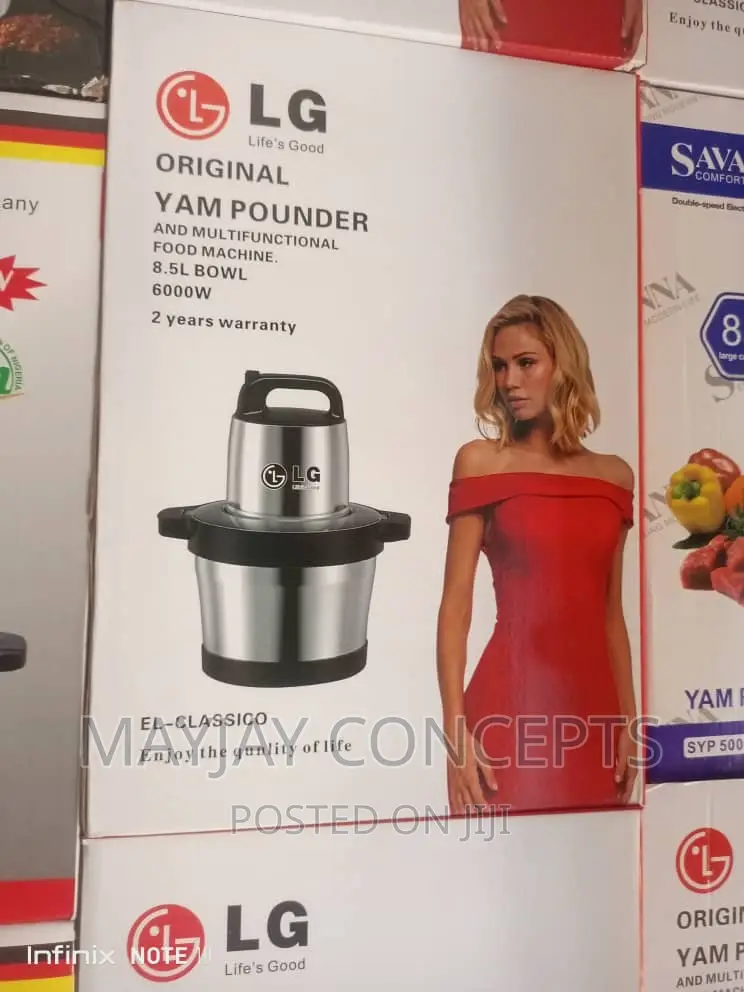 Lg 8.5litres Yam Pounder and Multifunctional Food Machine