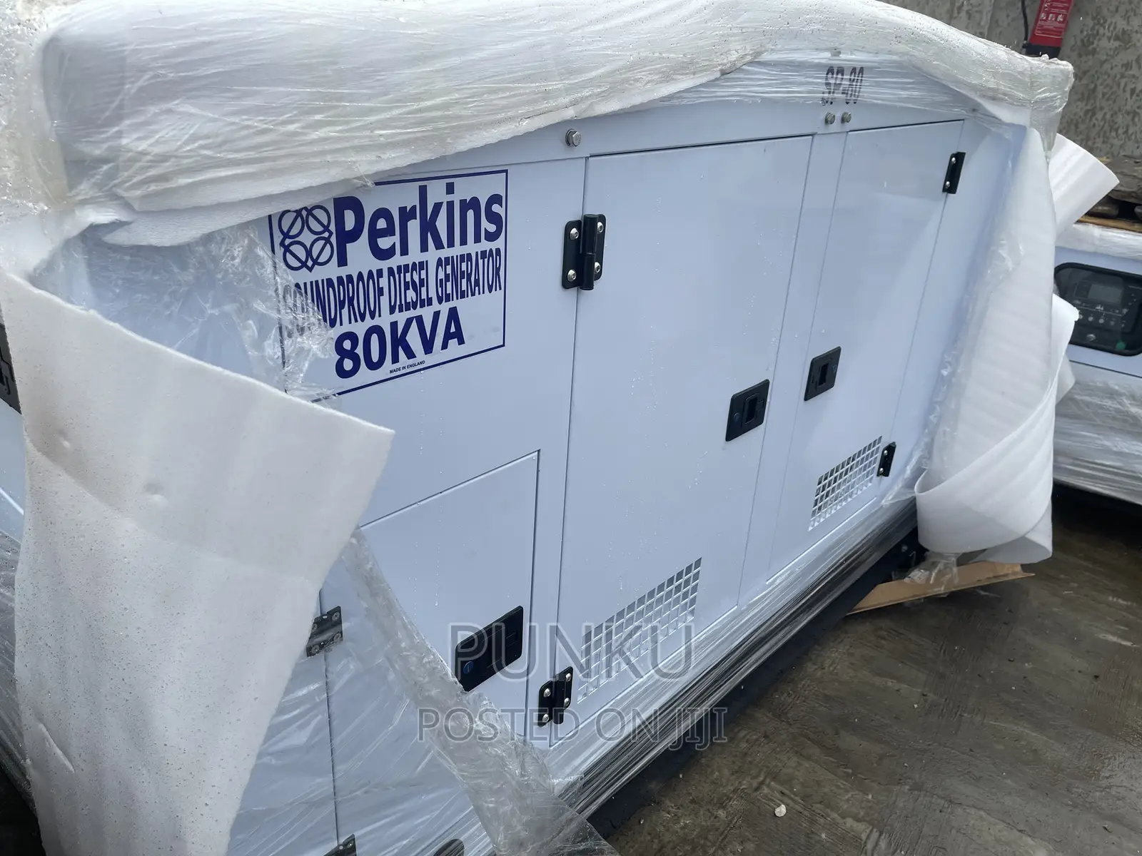 80_kva Perkins Sound Proof Diesel Generator 100%Copper