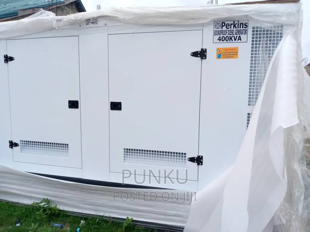 400_KVA Perkins Sound Proof Diesel Generator 100% Copper