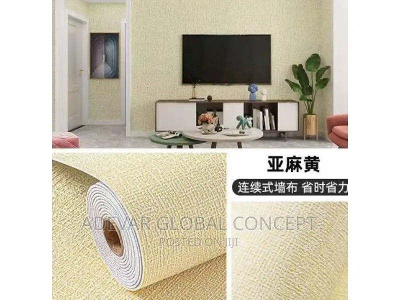 3D PVC Self Adhesive Wallpaper