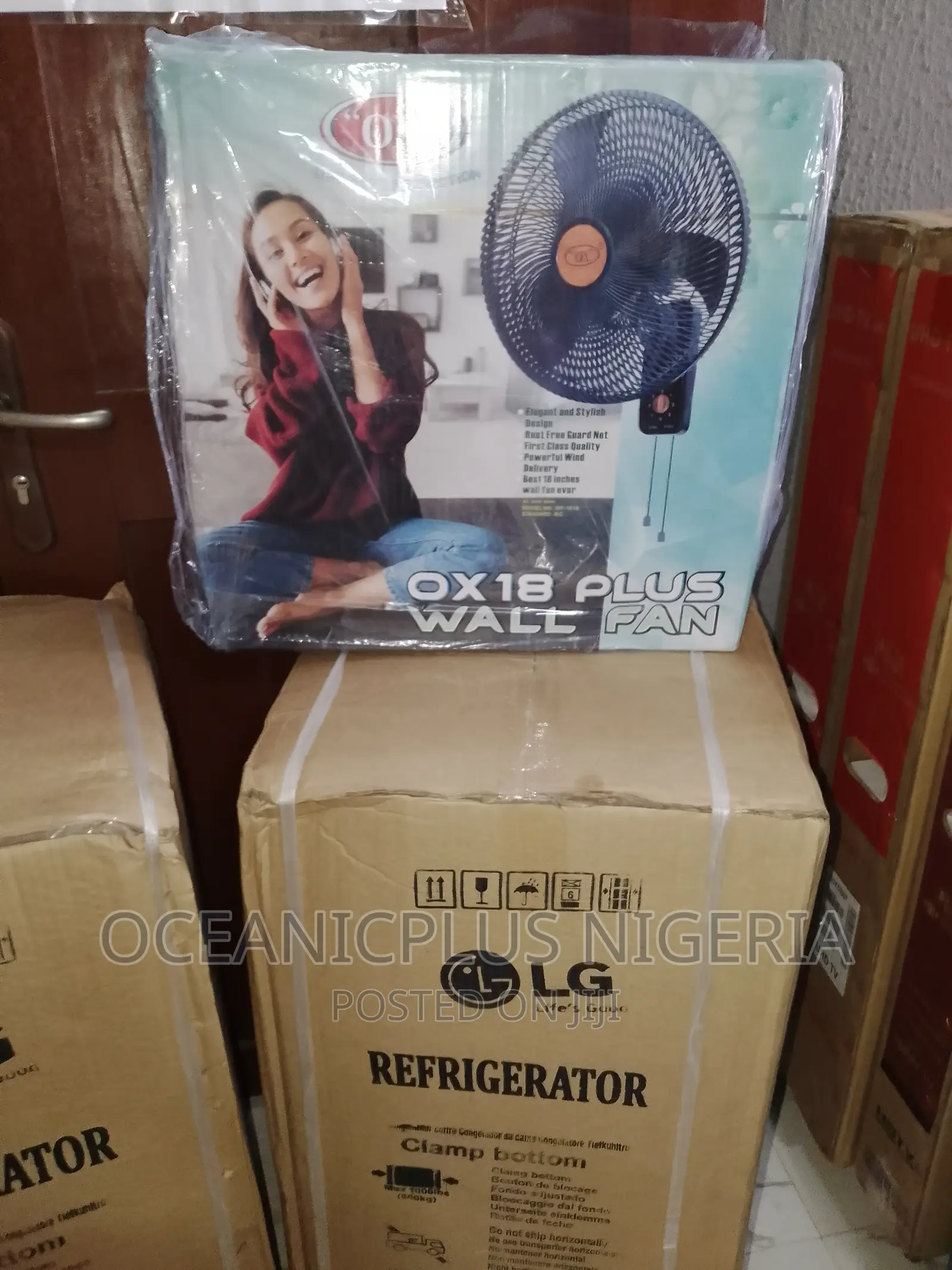 Elegant and Stlish OX 18inches Wall Fan