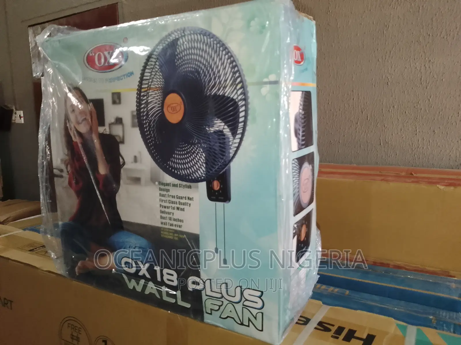 Standard 18inches Ox Wall Fan