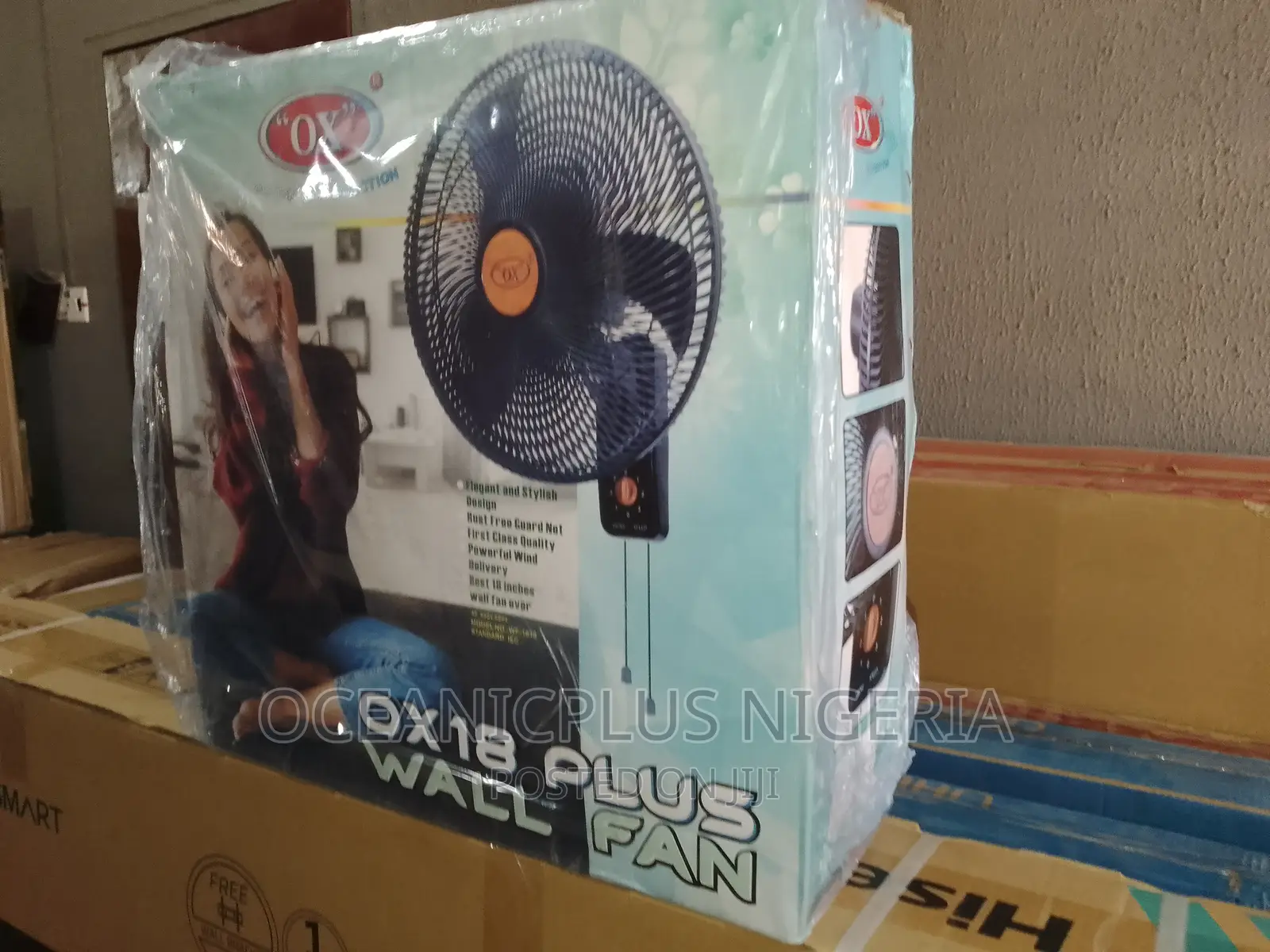 Ox 18inches Wall Fan 