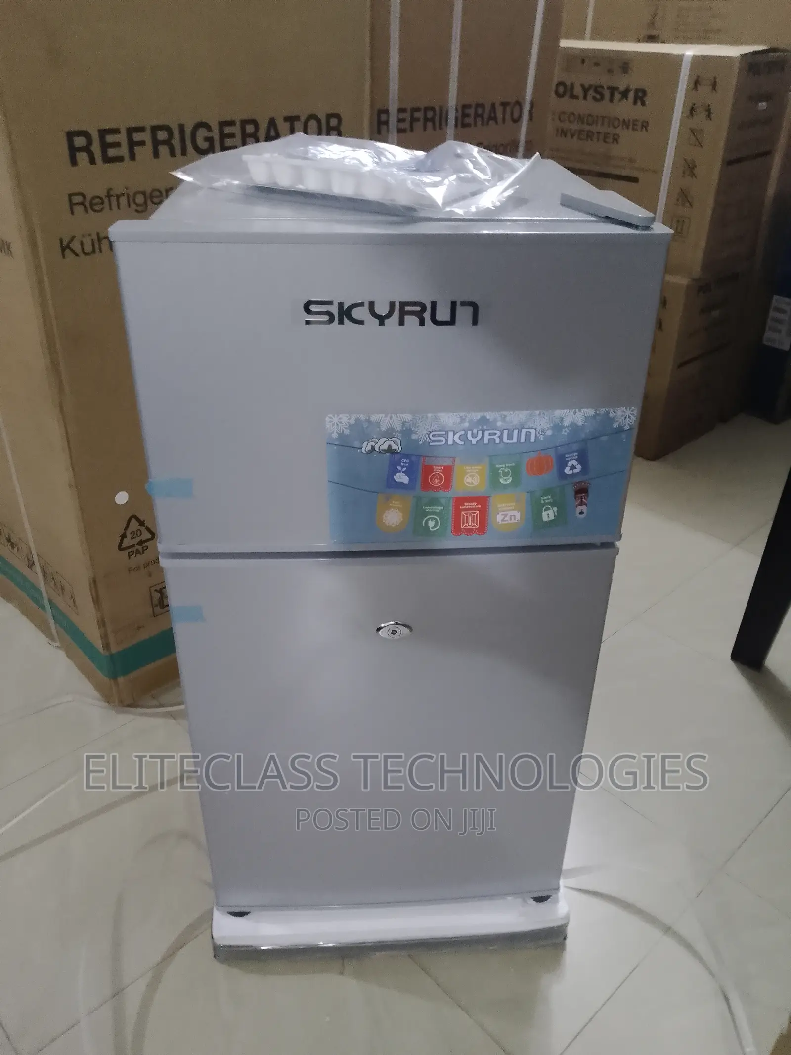 Skyrun (BCD-85HC) 70 Litres Double Door Top Fridge