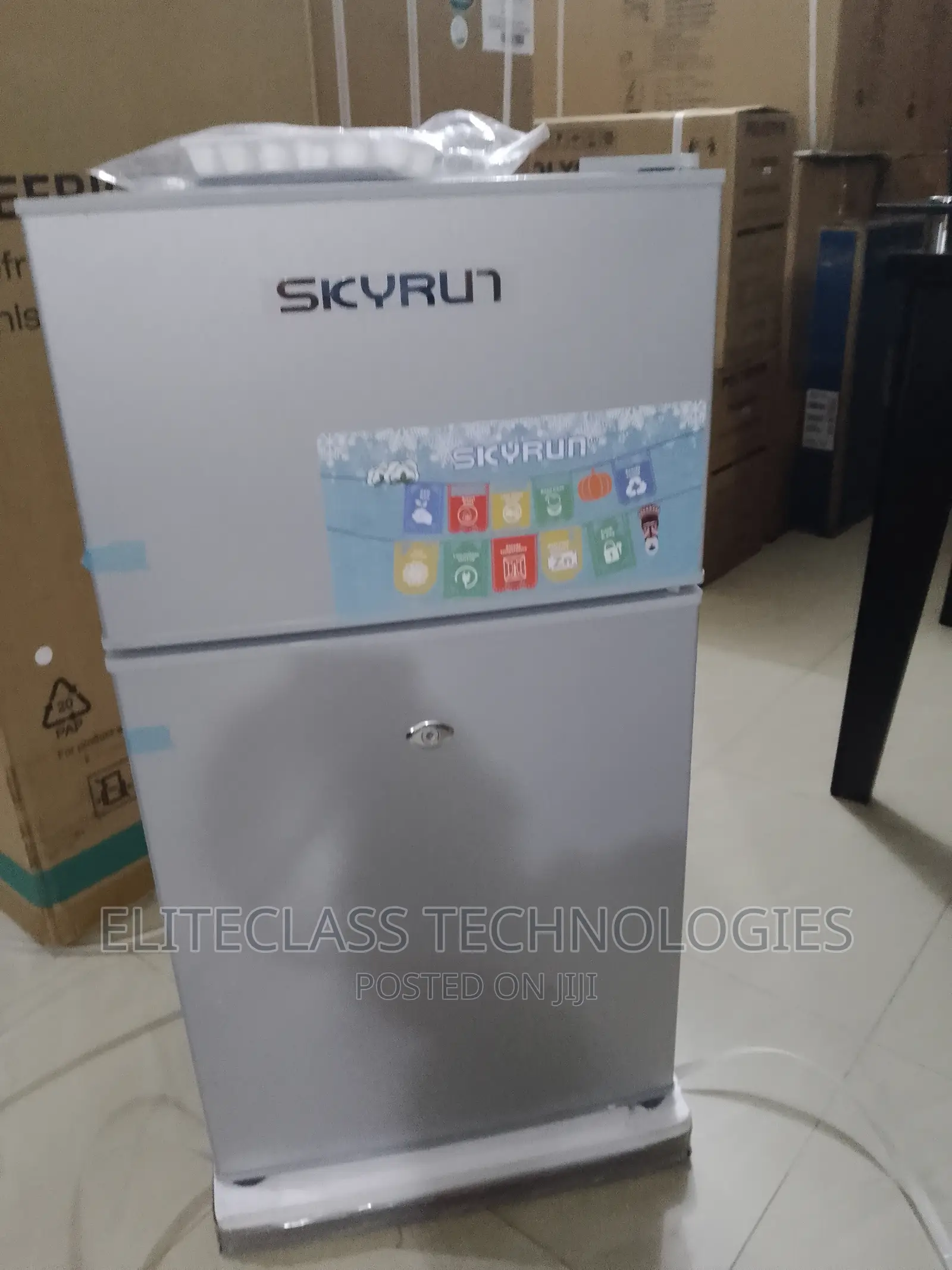 New Skyrun 70 Litres Double Door Fridge (BCD-85HC)