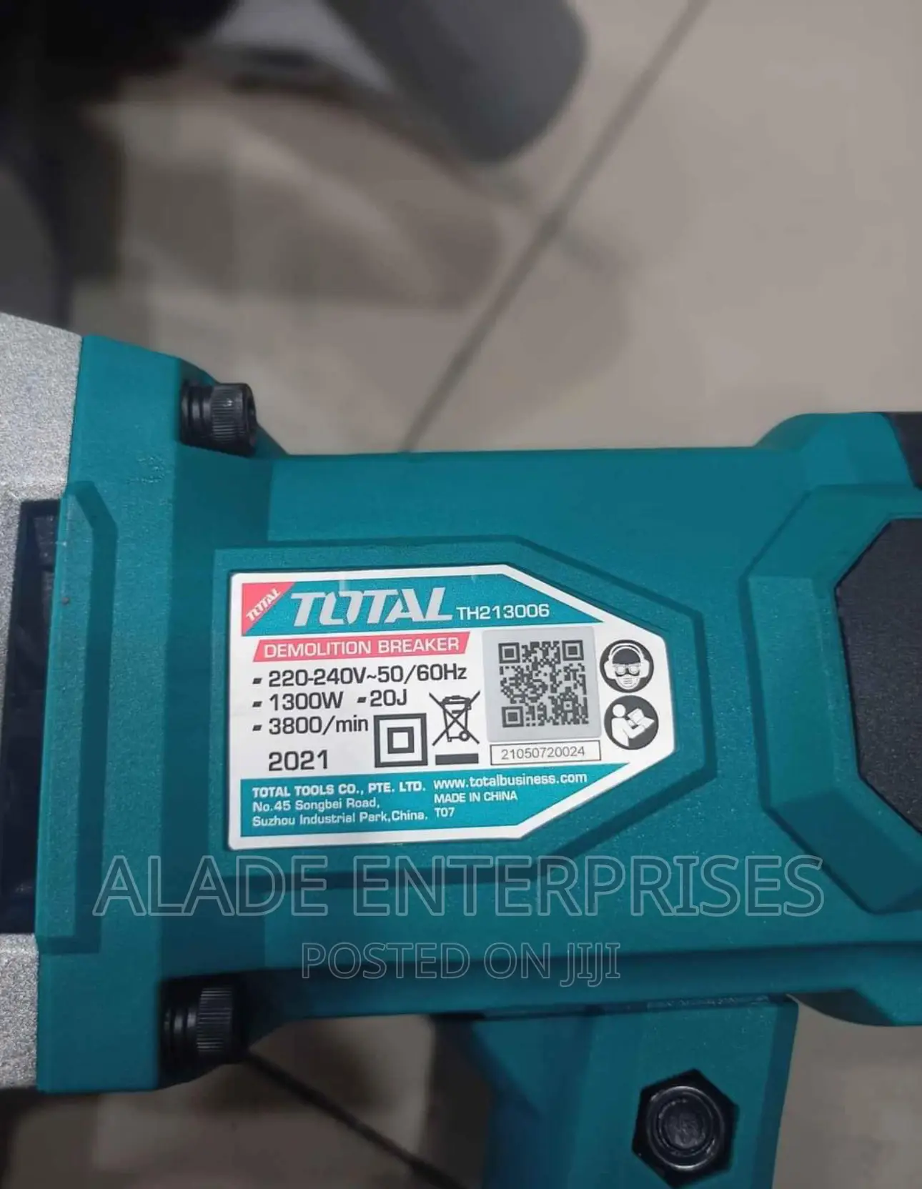 Total Demolition Breaker 1300w - Th2130016 Industrial