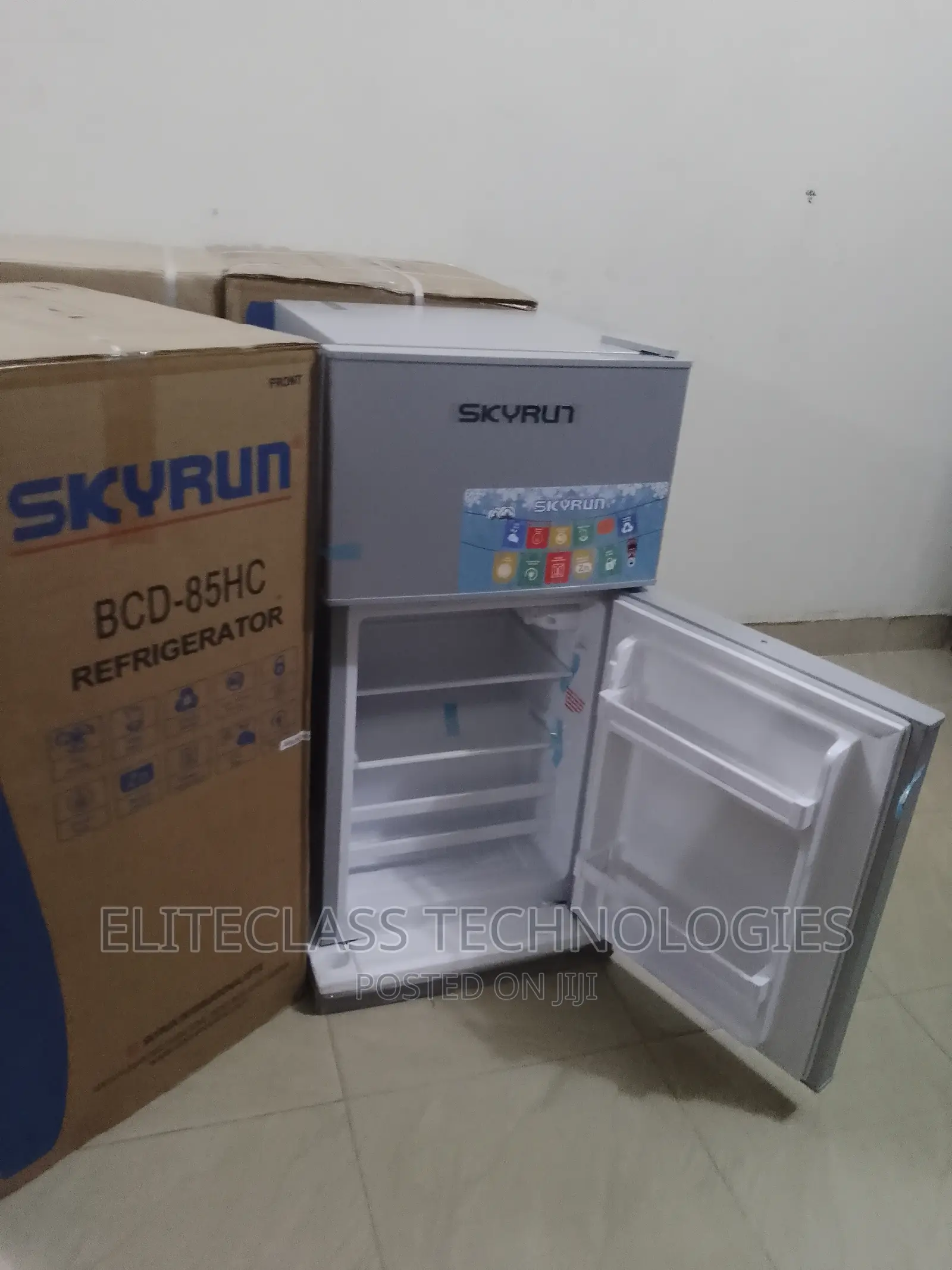 Skyrun 70 Litres Double Door Stylish Top Fridge (BCD-85HC)