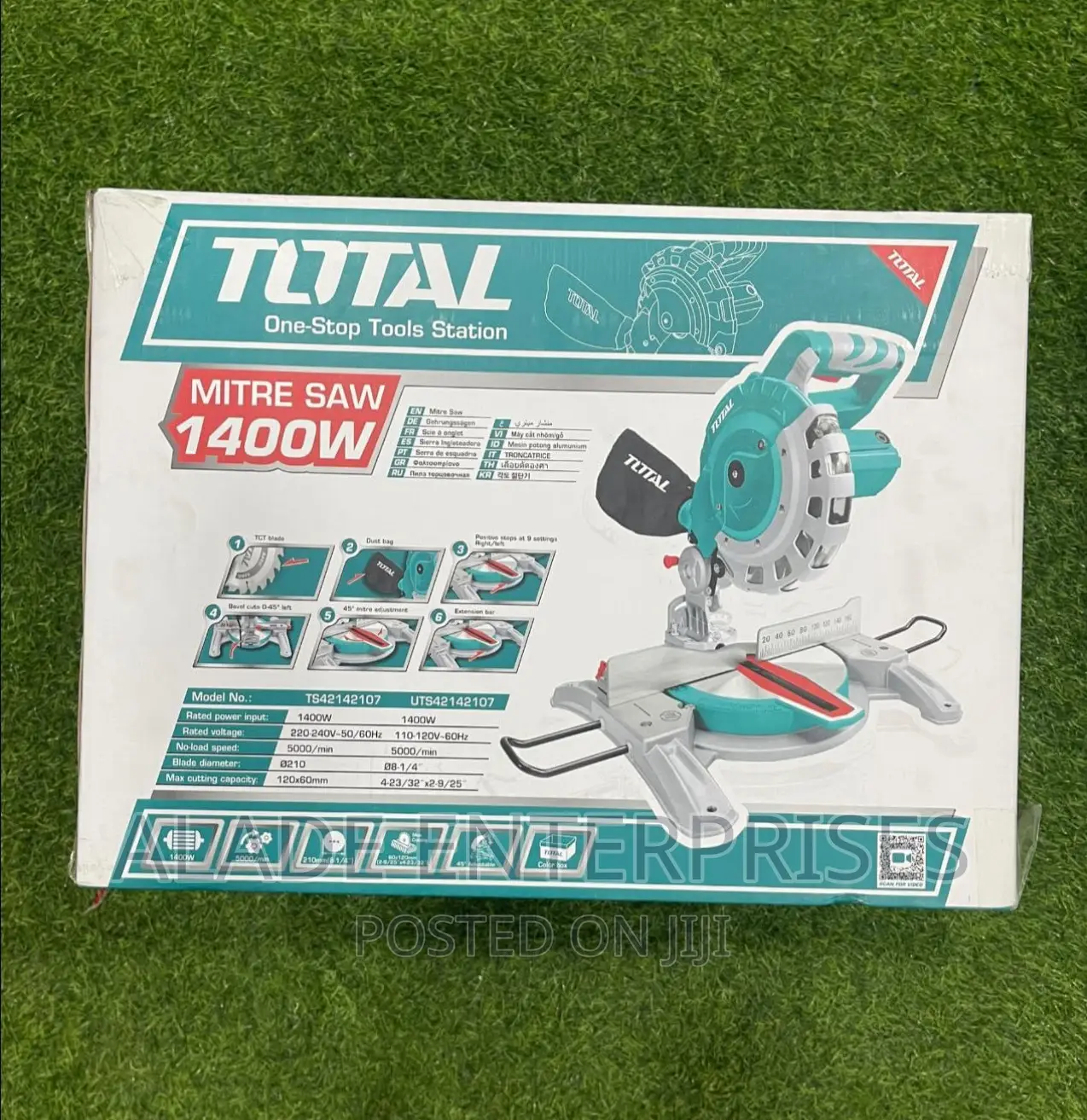 Total Industrial Miter Saw 1400 Watts (8 1/4")