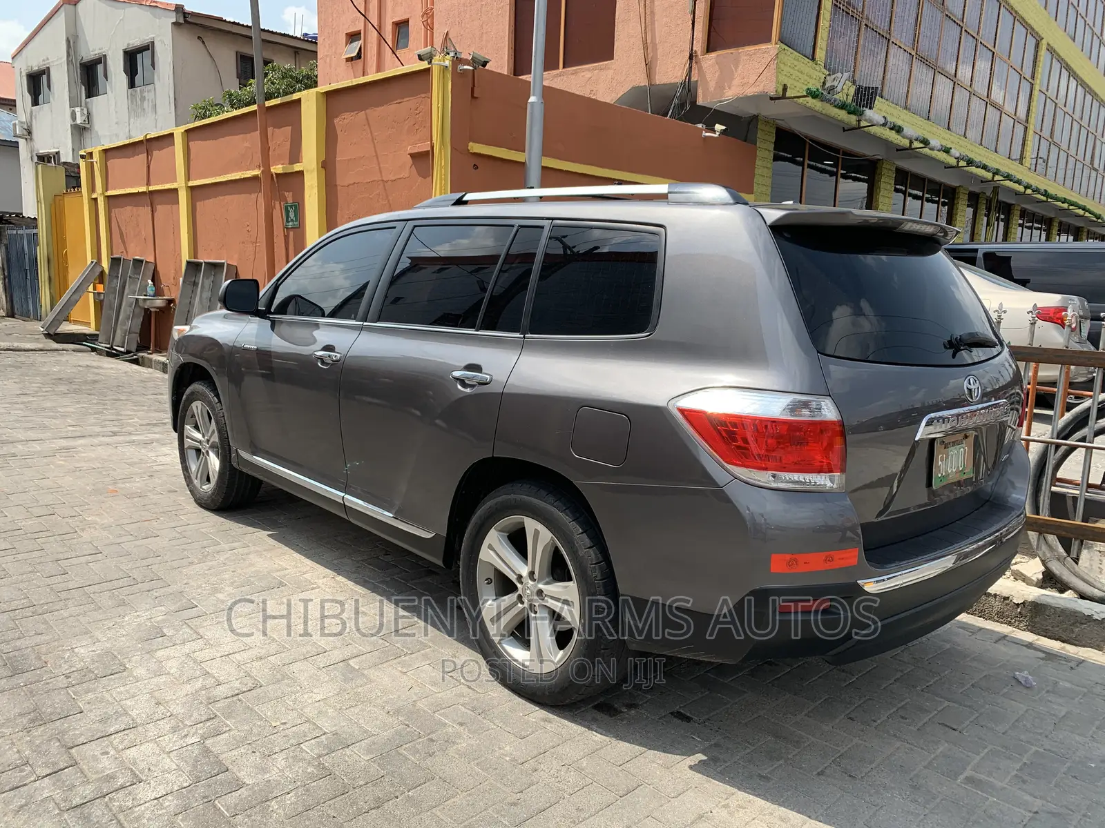 Toyota Highlander Limited 2012 Gray