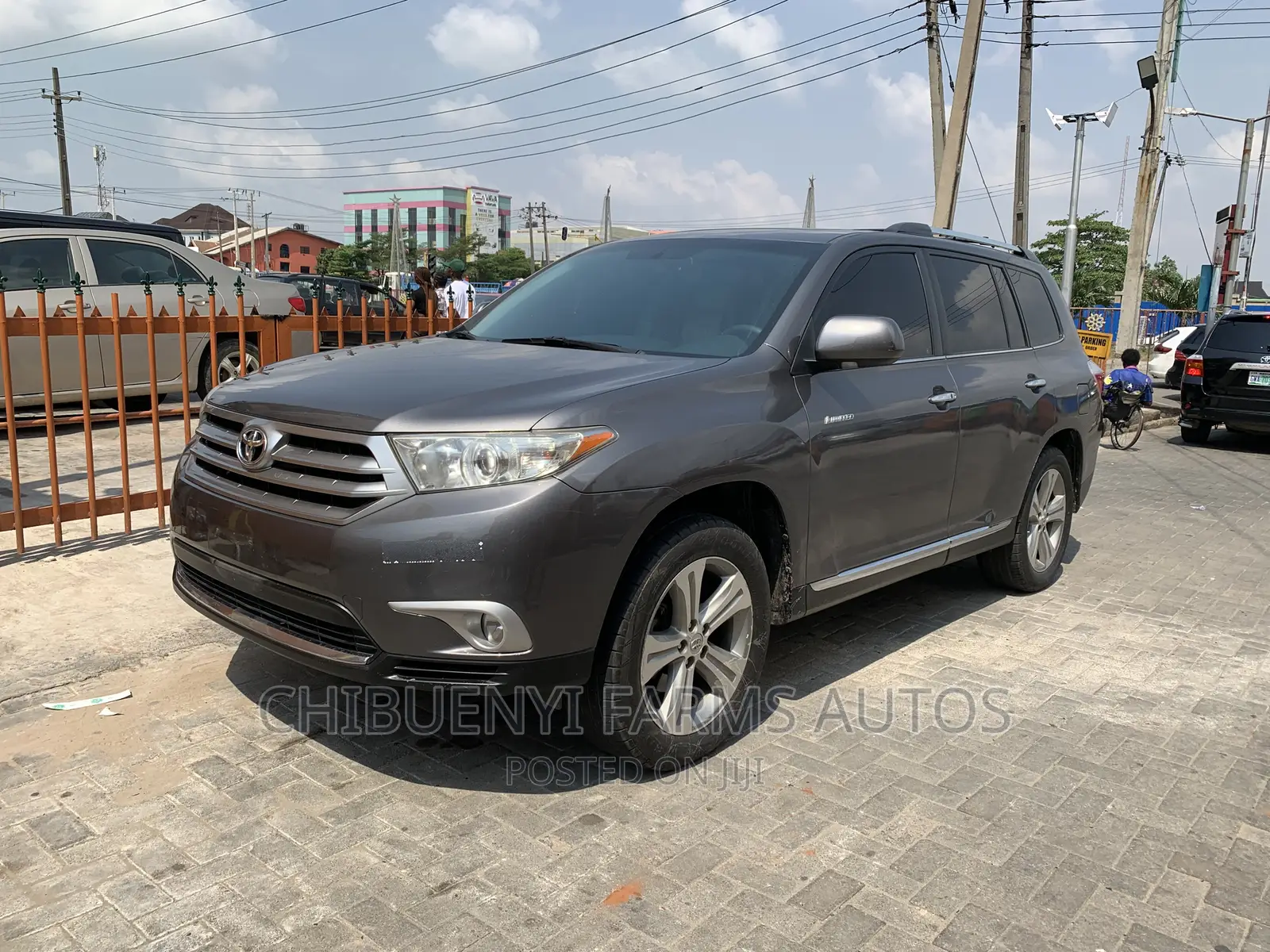 Toyota Highlander Limited 2012 Gray