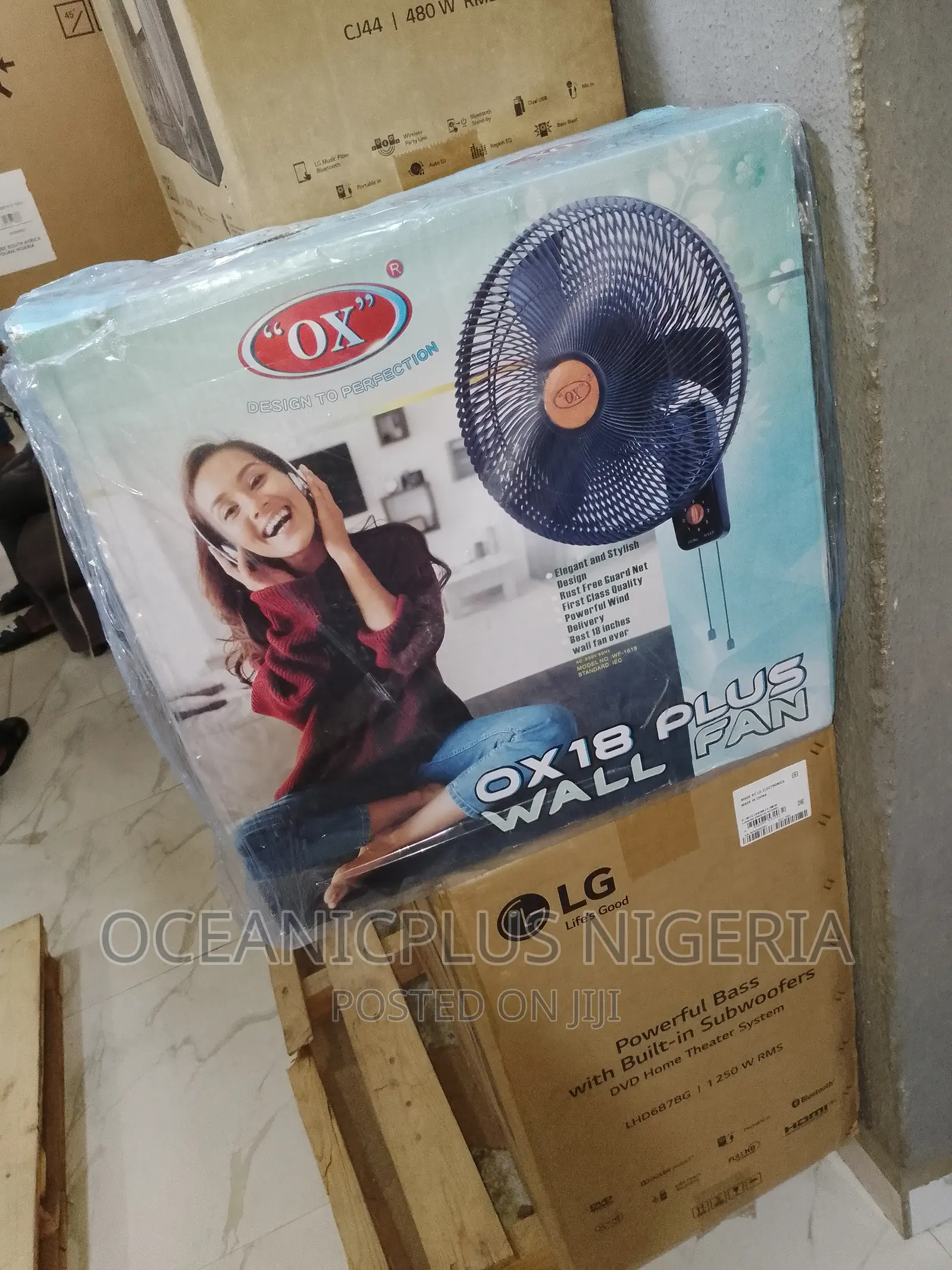 Durable 18inches OX Wall Fan