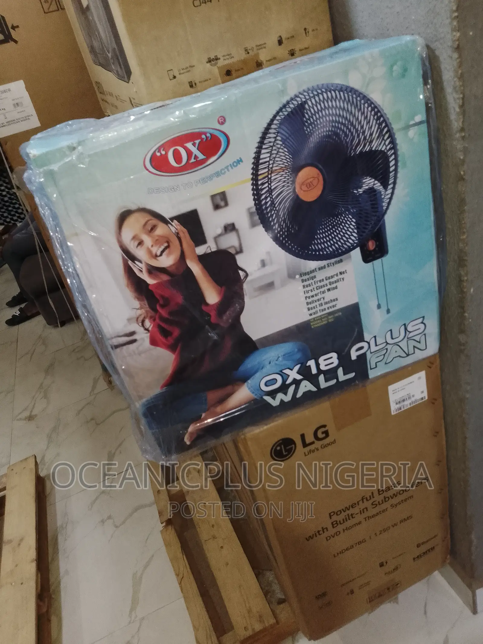 18'' OX Wall Fan Non Rechareable