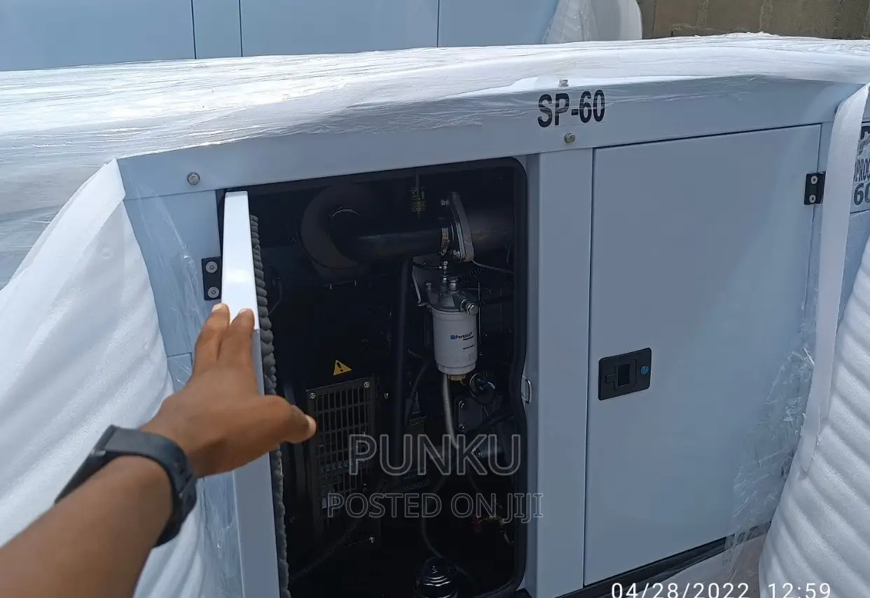 60kva Brand New Perkins Soundproof Diesel Lister Generator