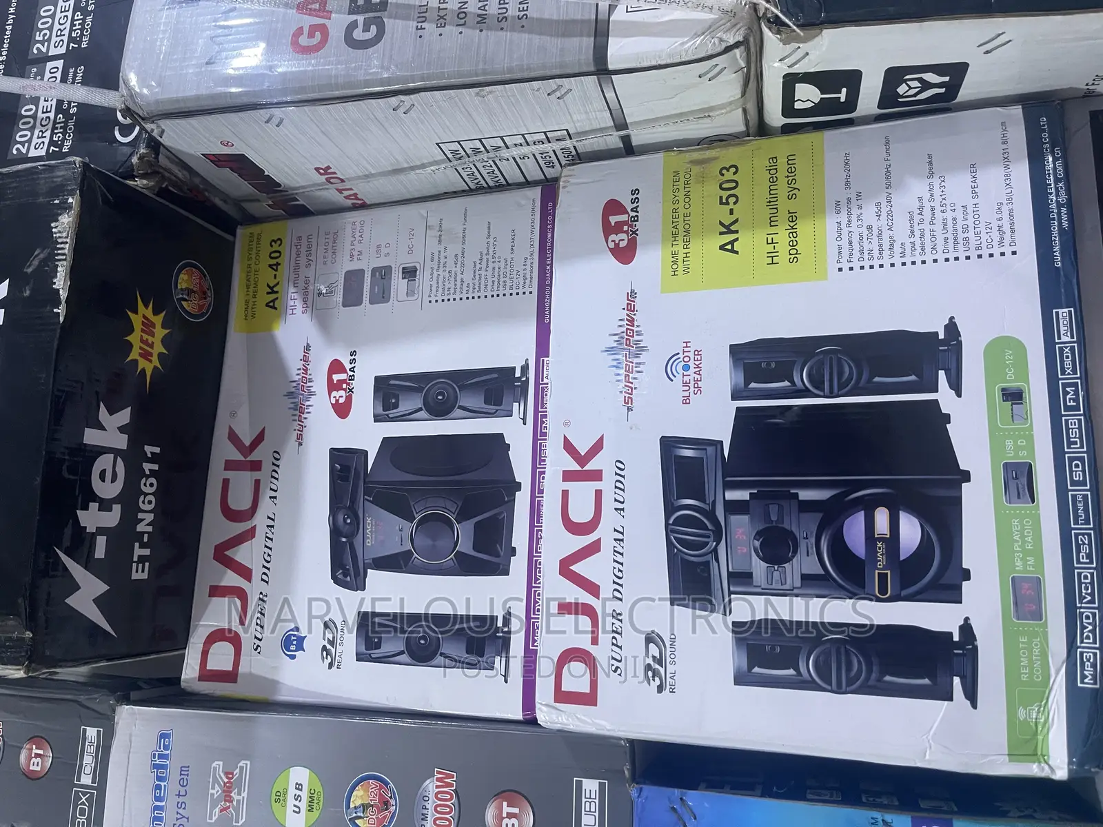 Brand New D Jack Home Theater Sound System