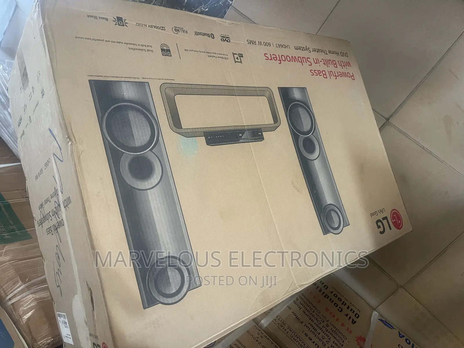 Brand New Lg Sound System 1000wat Body Gard