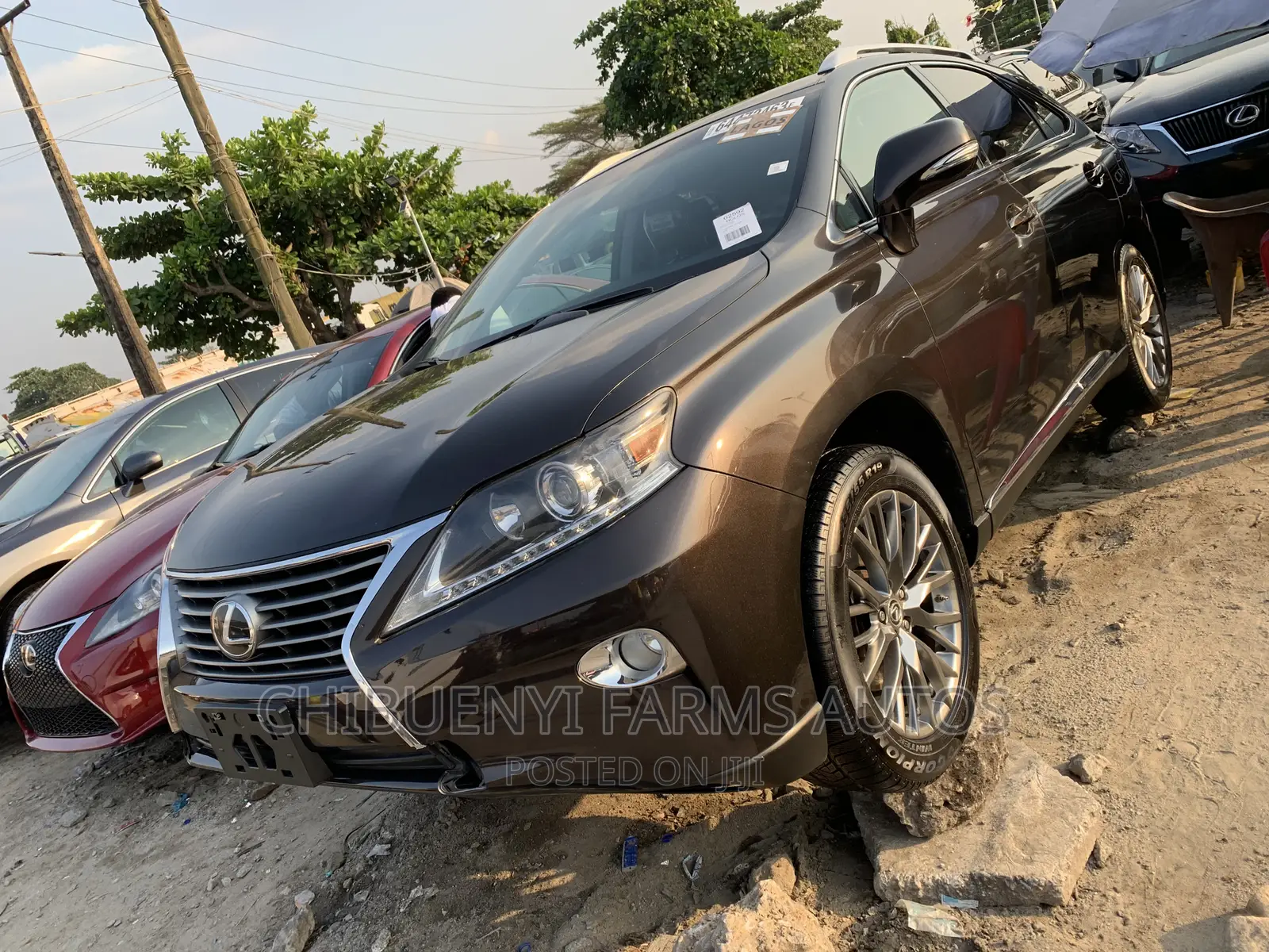 Lexus RX 350 FWD 2012 Brown