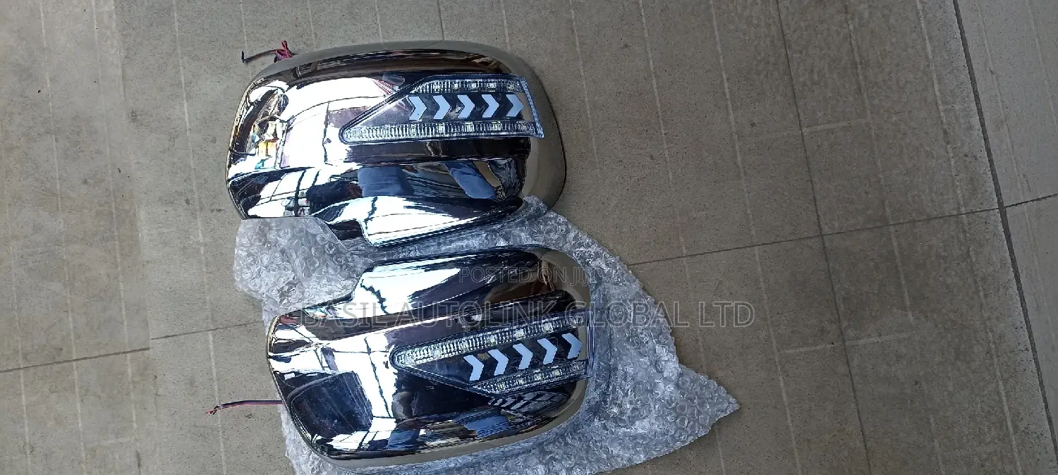 Back Cover Side Mirror Rx330 With LED Light Silver