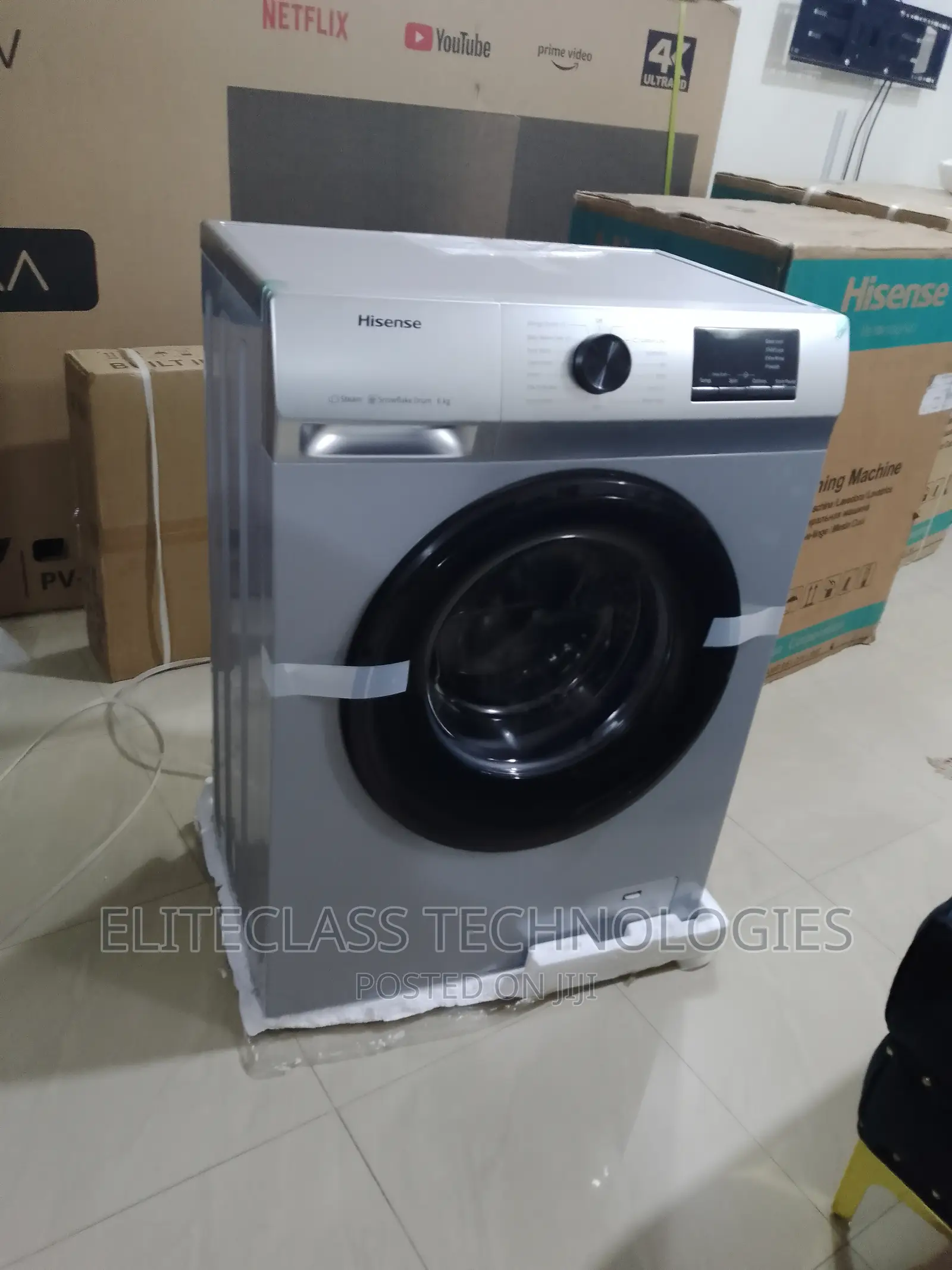 Hisense WM6010MS-WFVB 6KG Front Load Washing Machine