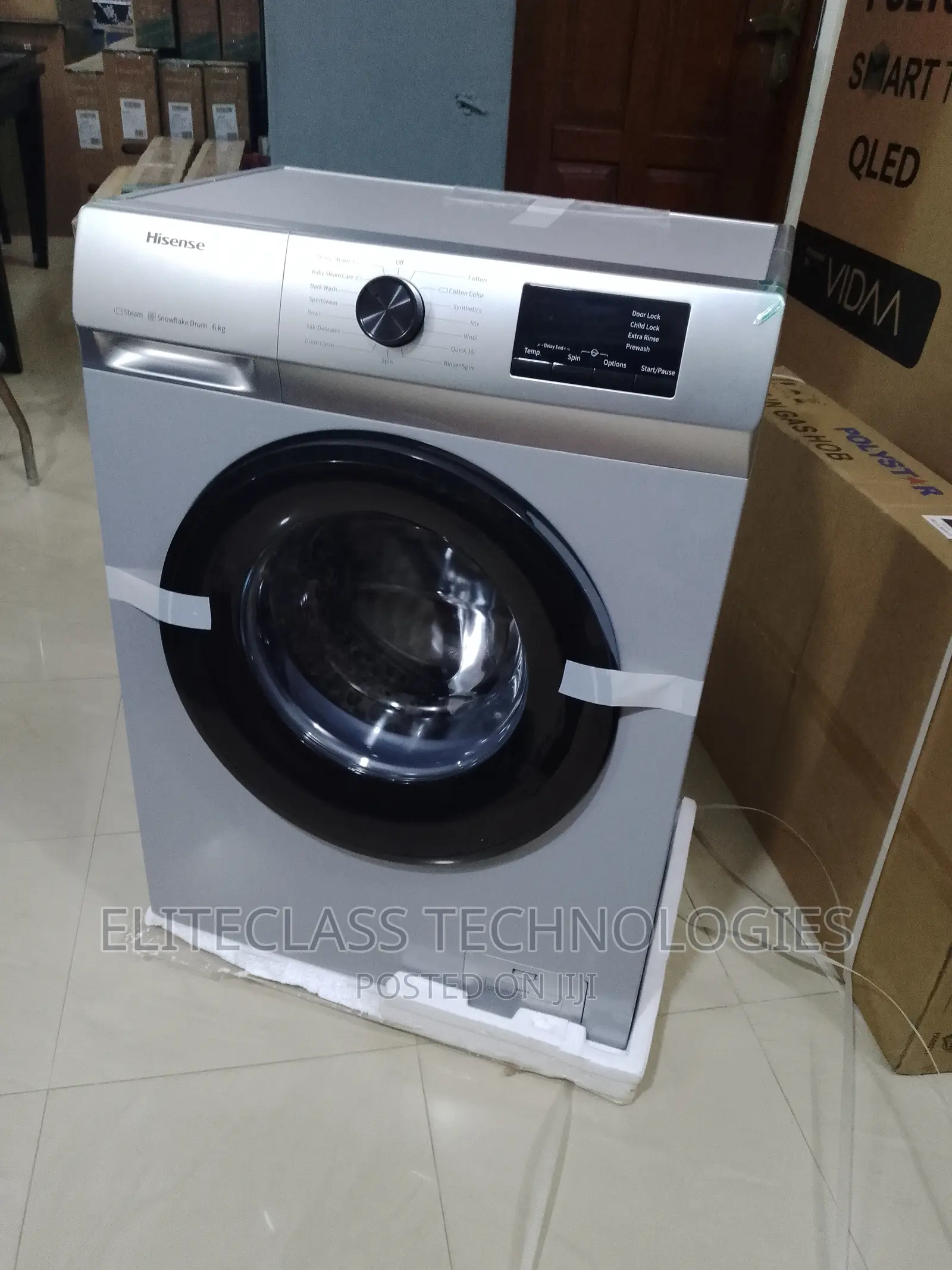 Hisense WM6010MS-WFVB 6KG Energy Saving Washing Machine