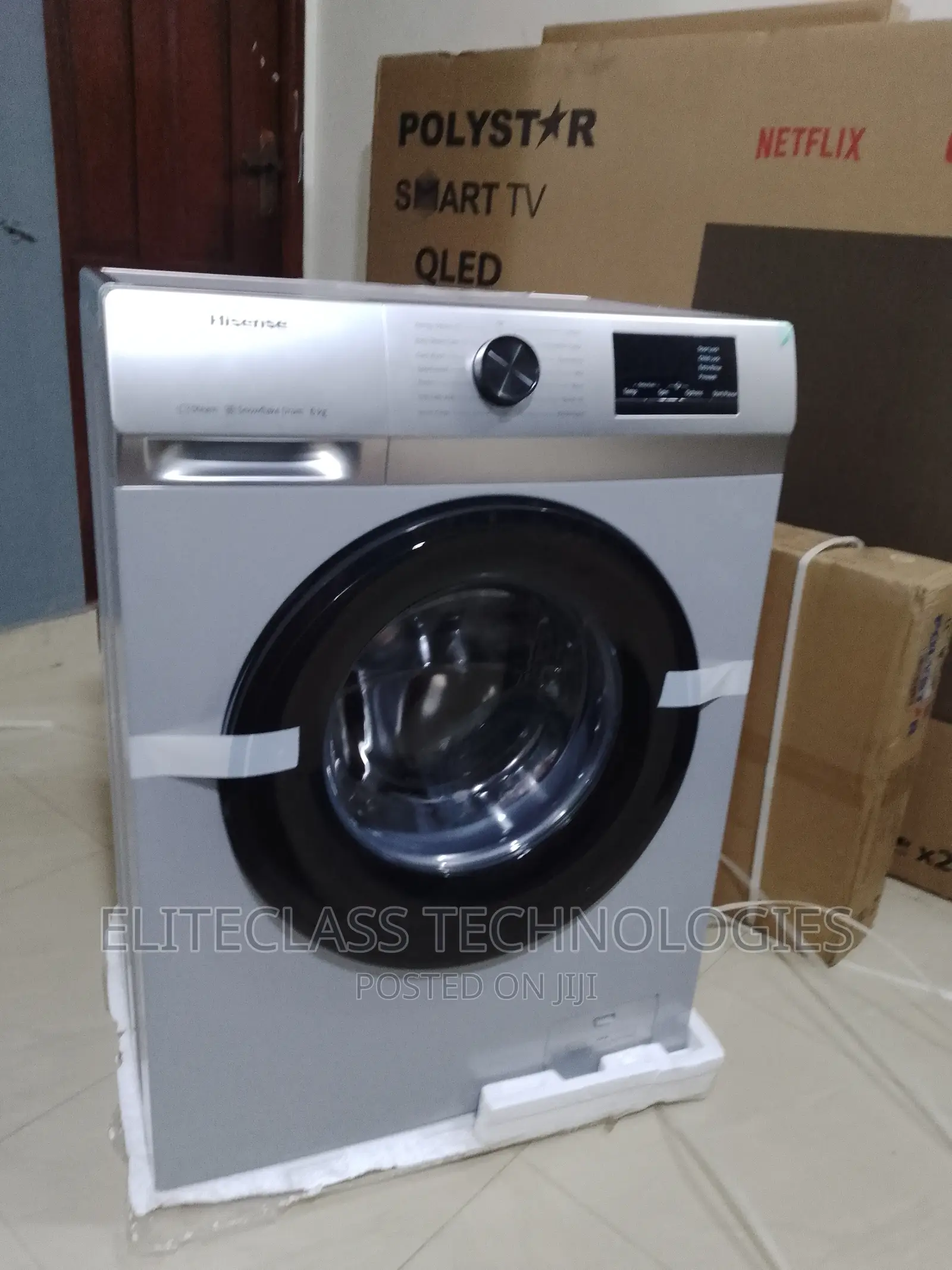 Hisense WM6010MS-WFVB Spacious Drum Washing Machine