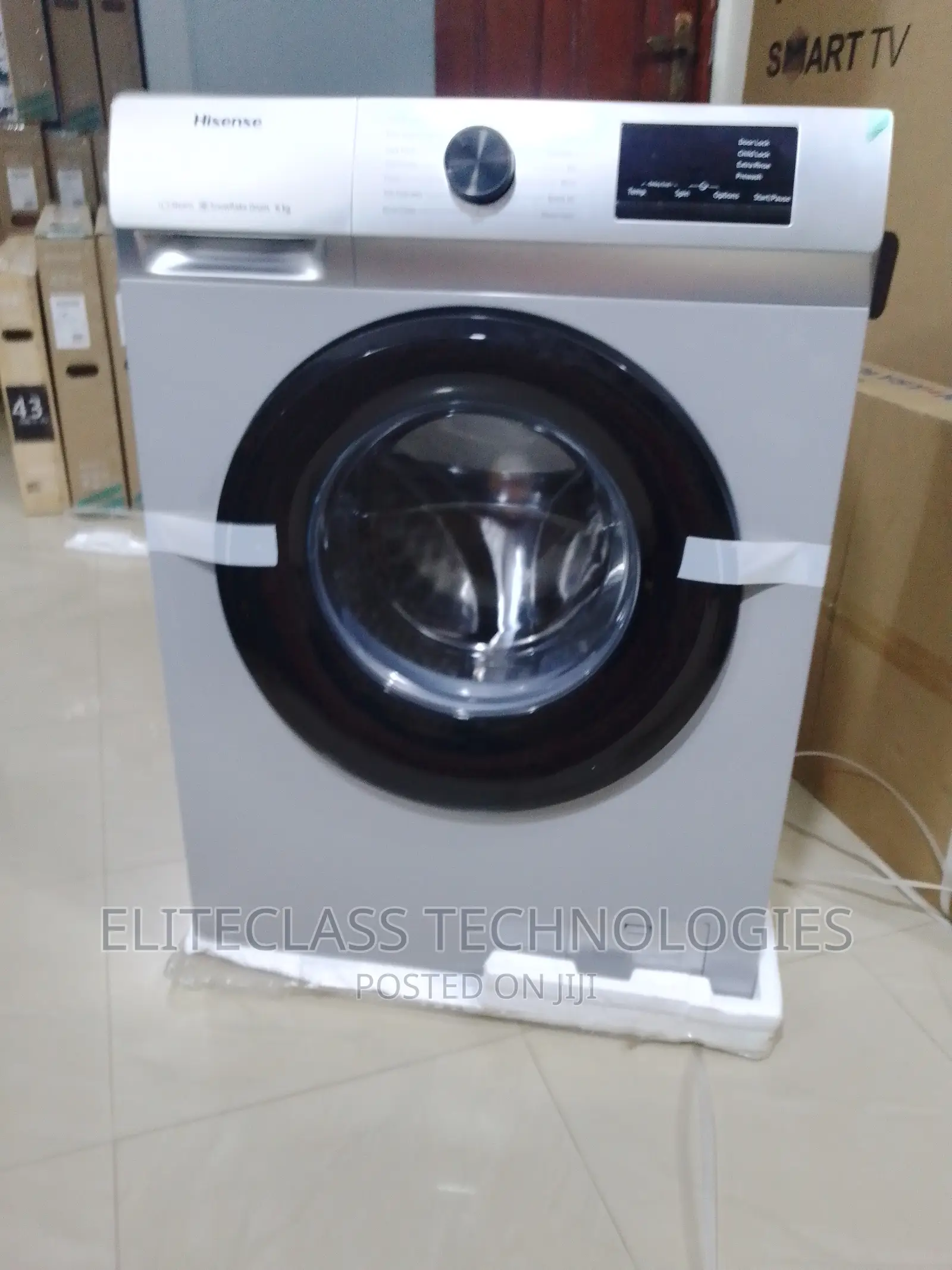 Front Load Design Hisense WM6010MS-WFVB Washing Machine