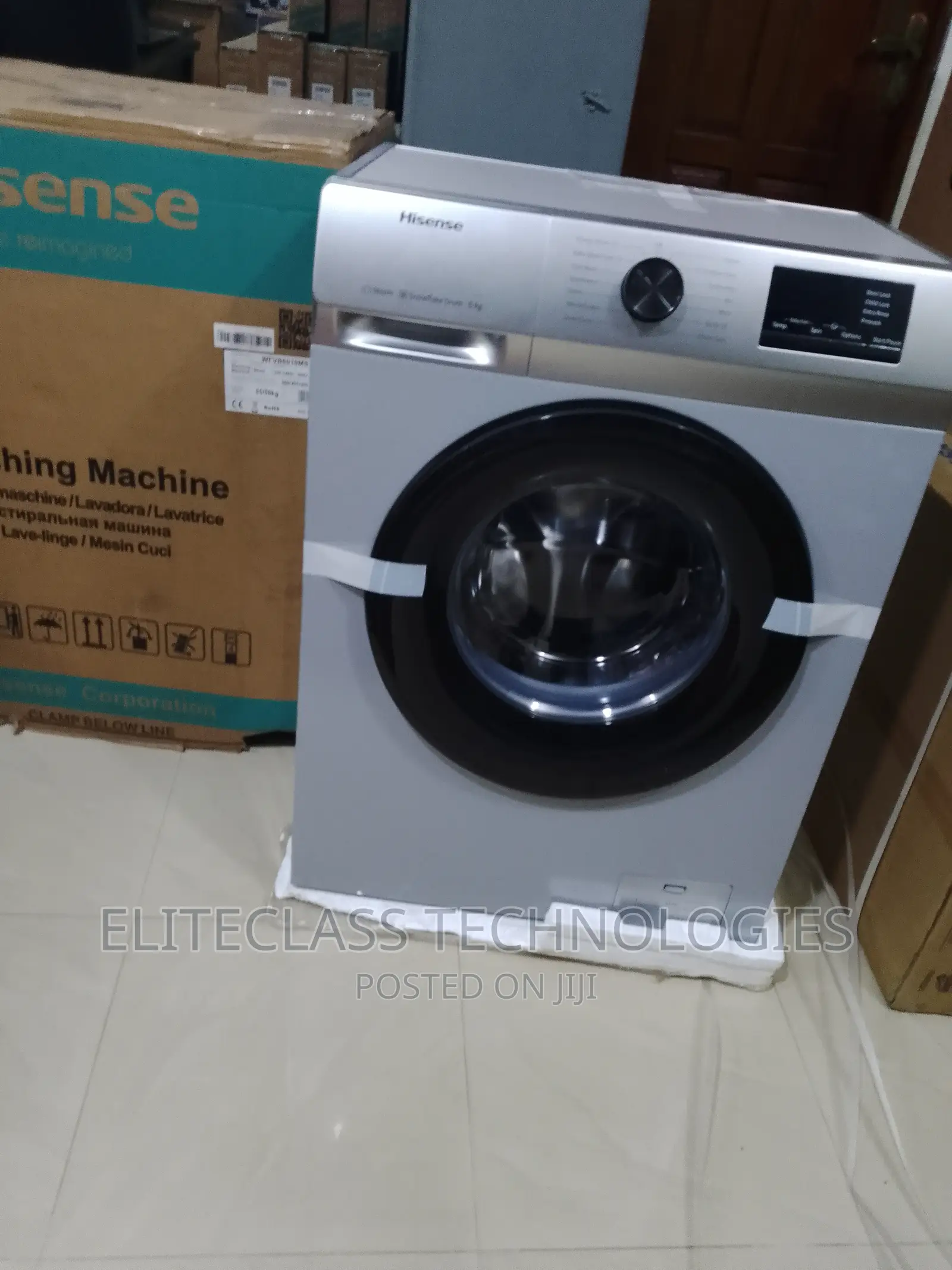 Energy Efficient Hisense WM6010MS-WFVB Washing Machine