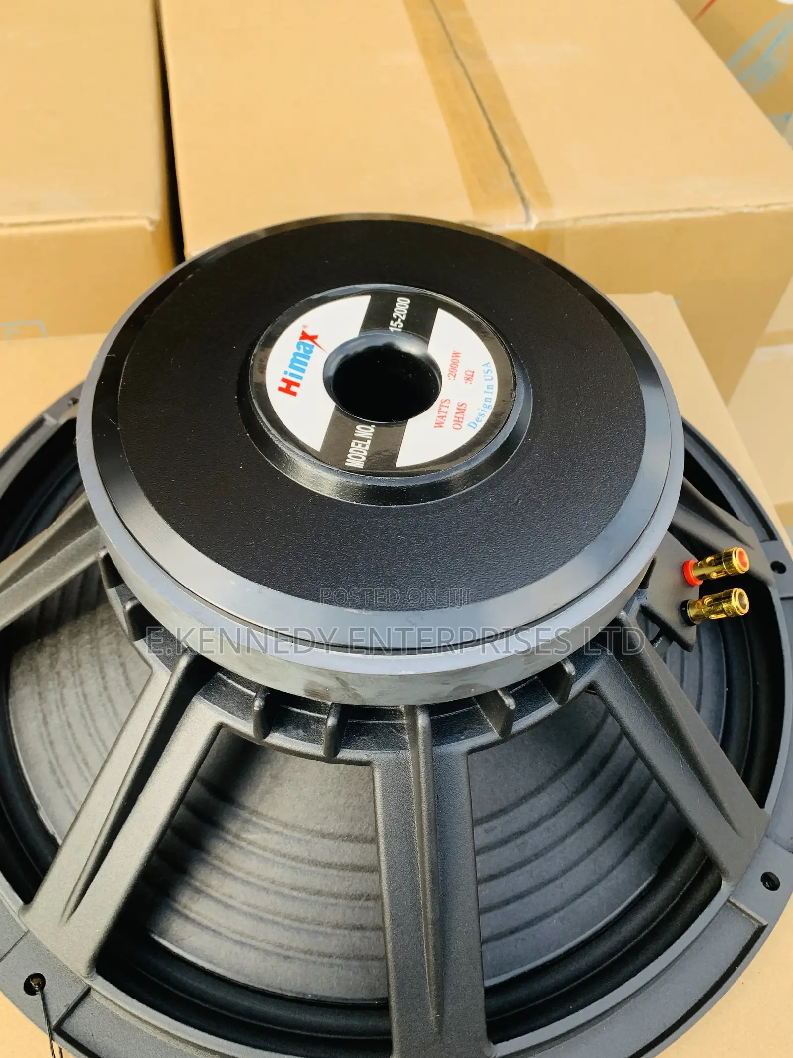 2000w Hi-Max 15-2000 Naked Speaker With 75.5 Coil