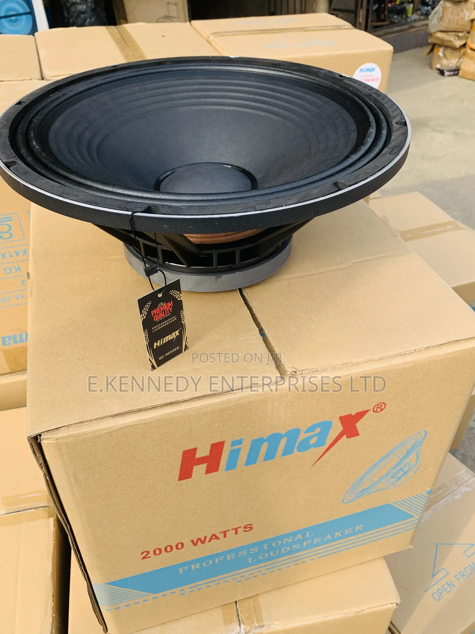2000w Hi-Max 15-2000 Naked Speaker With 75.5 Coil