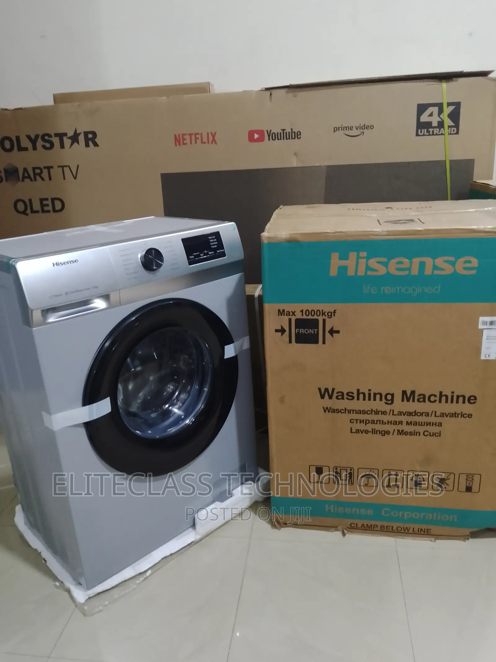 Hisense WM6010MS-WFVB Front Load 6KG Timer Washing Machine