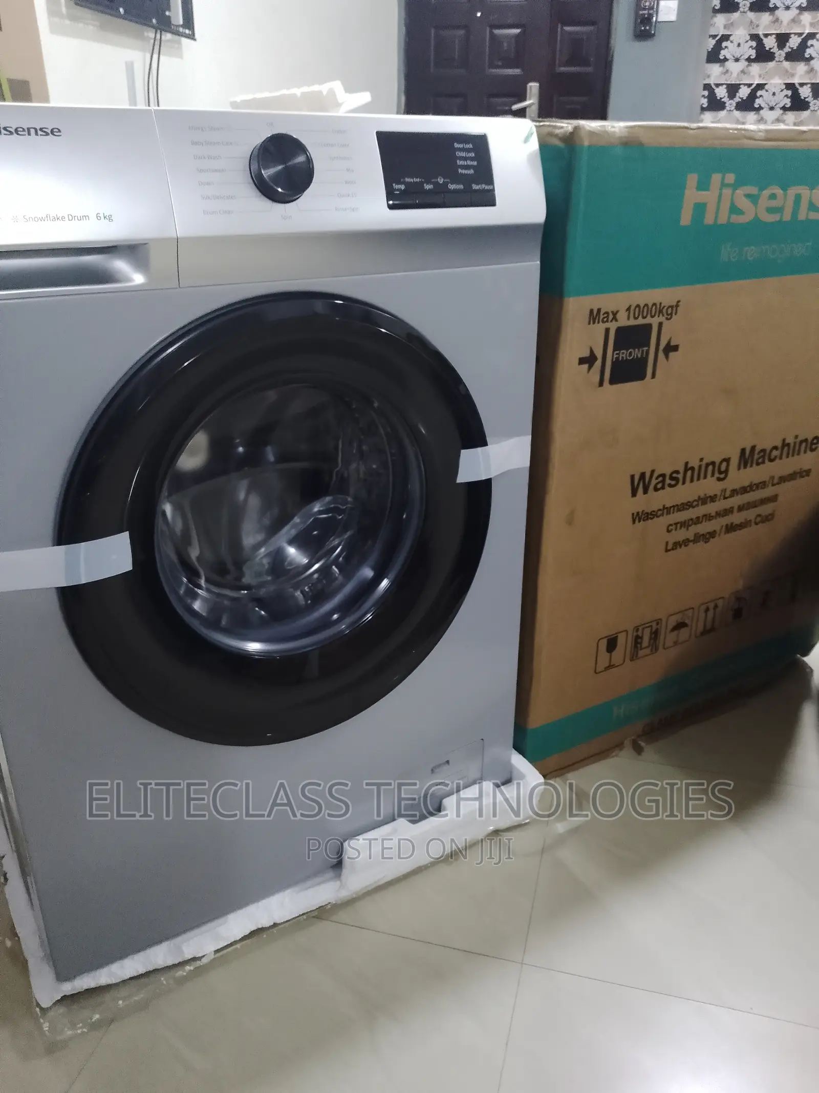 Hisense WM6010MS-WFVB 6KG Smart Wash Washing Machine