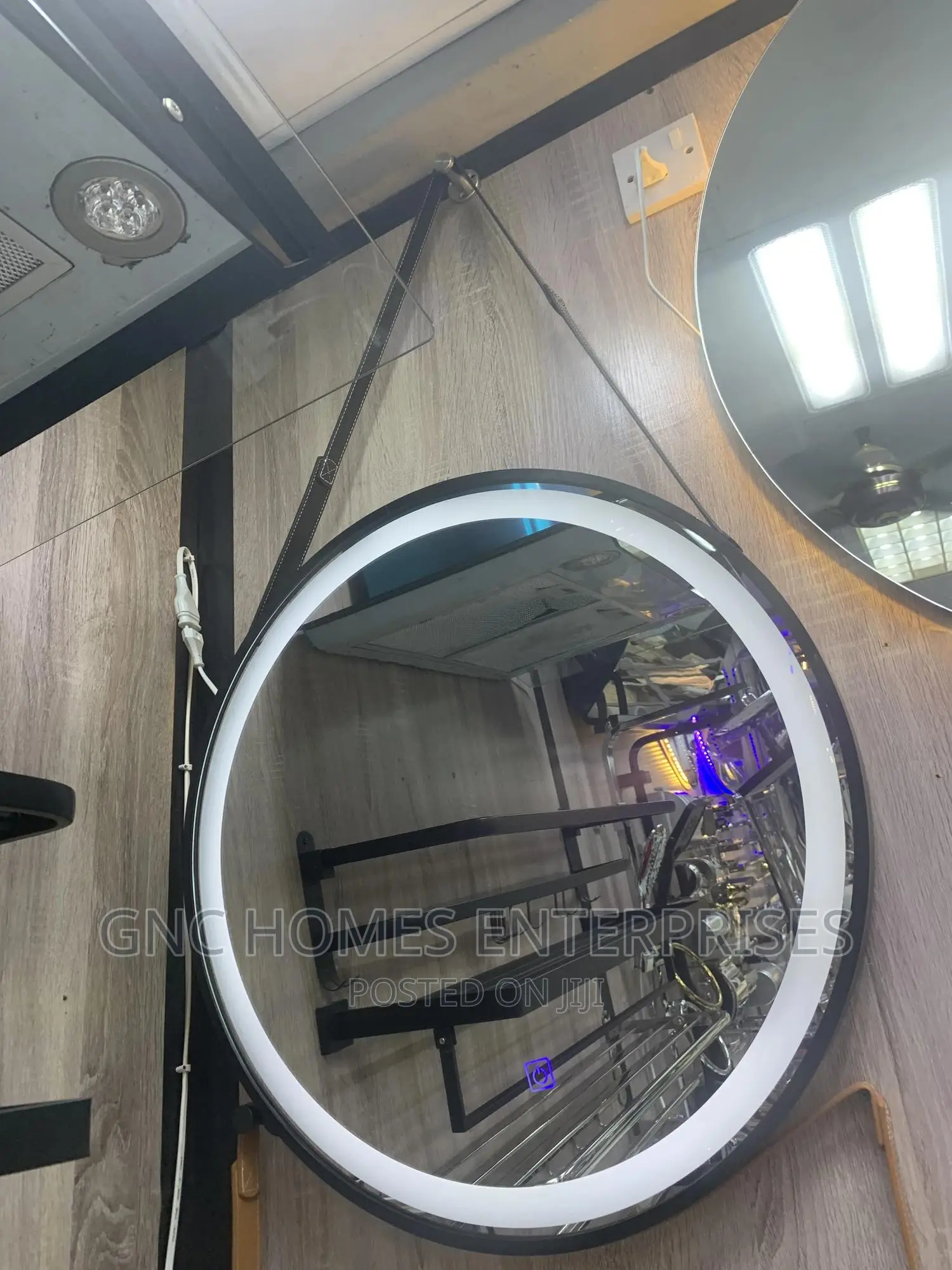 Led Mirror With Belts