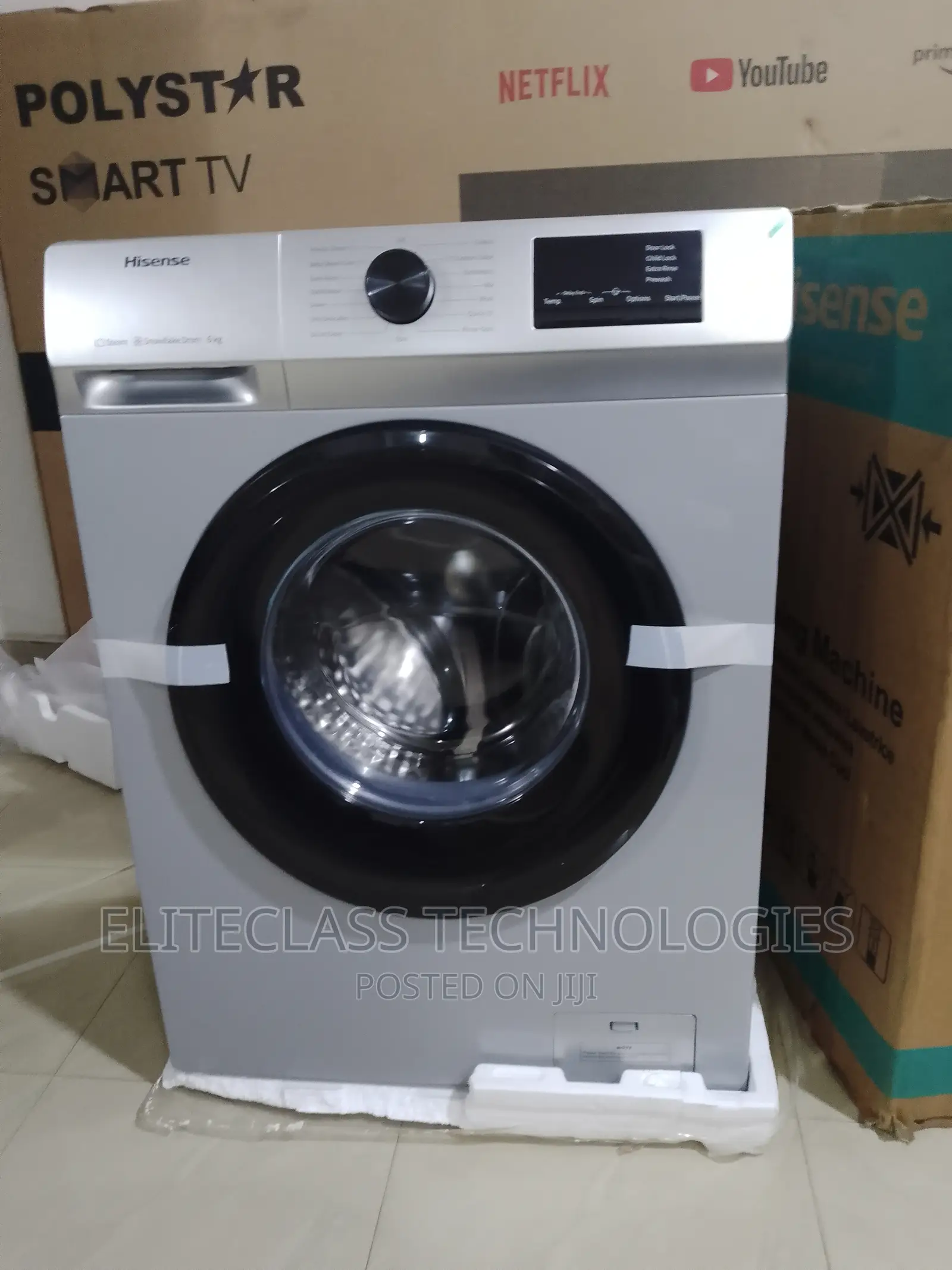 Hisense Easy to Use 6KG Front Load Washing Machine