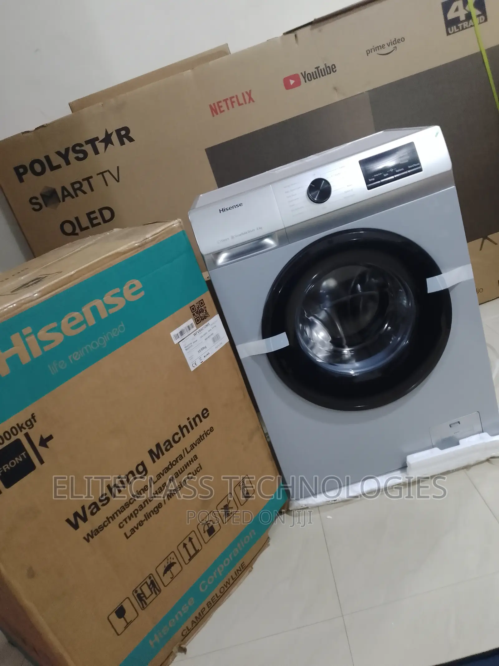 Hisense Easy to Use 6KG Front Load Washing Machine