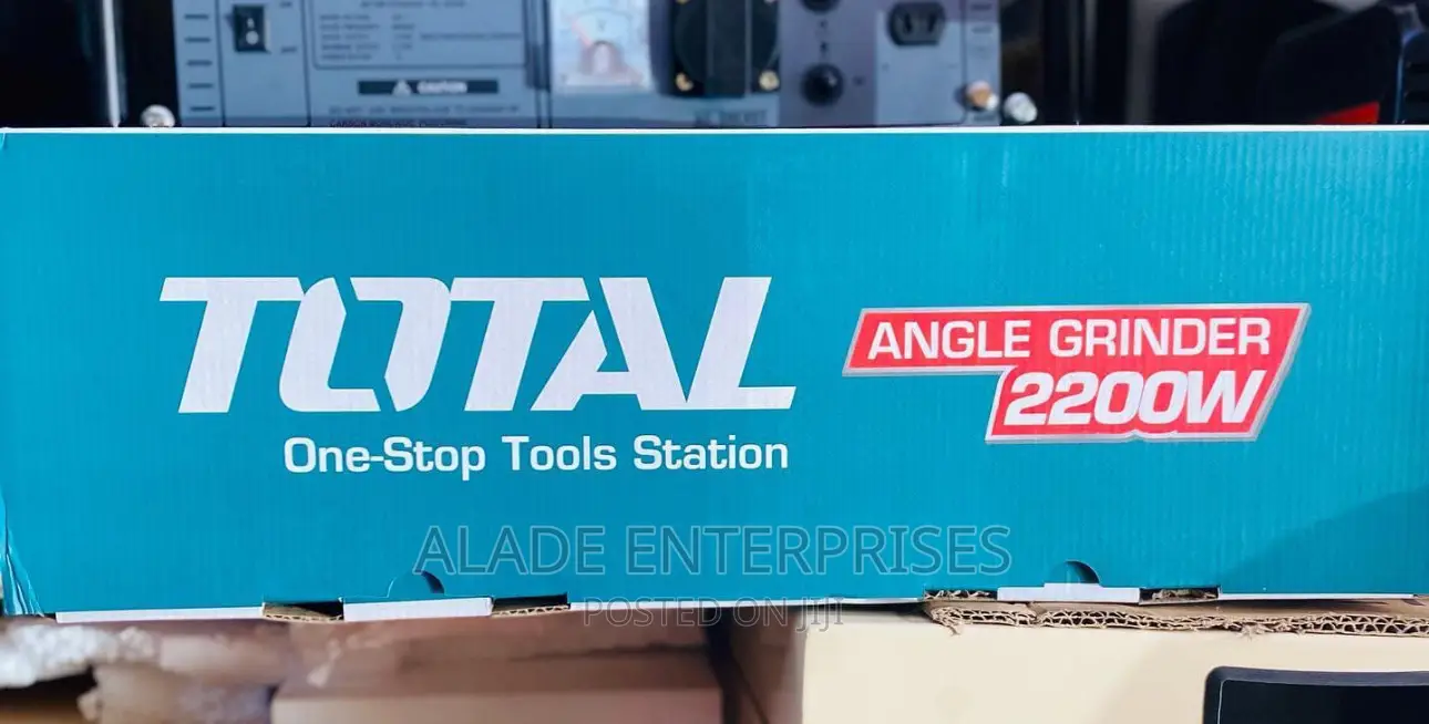2200w Corded Angle Grinder With 1pcs Auxiliary Handle Total