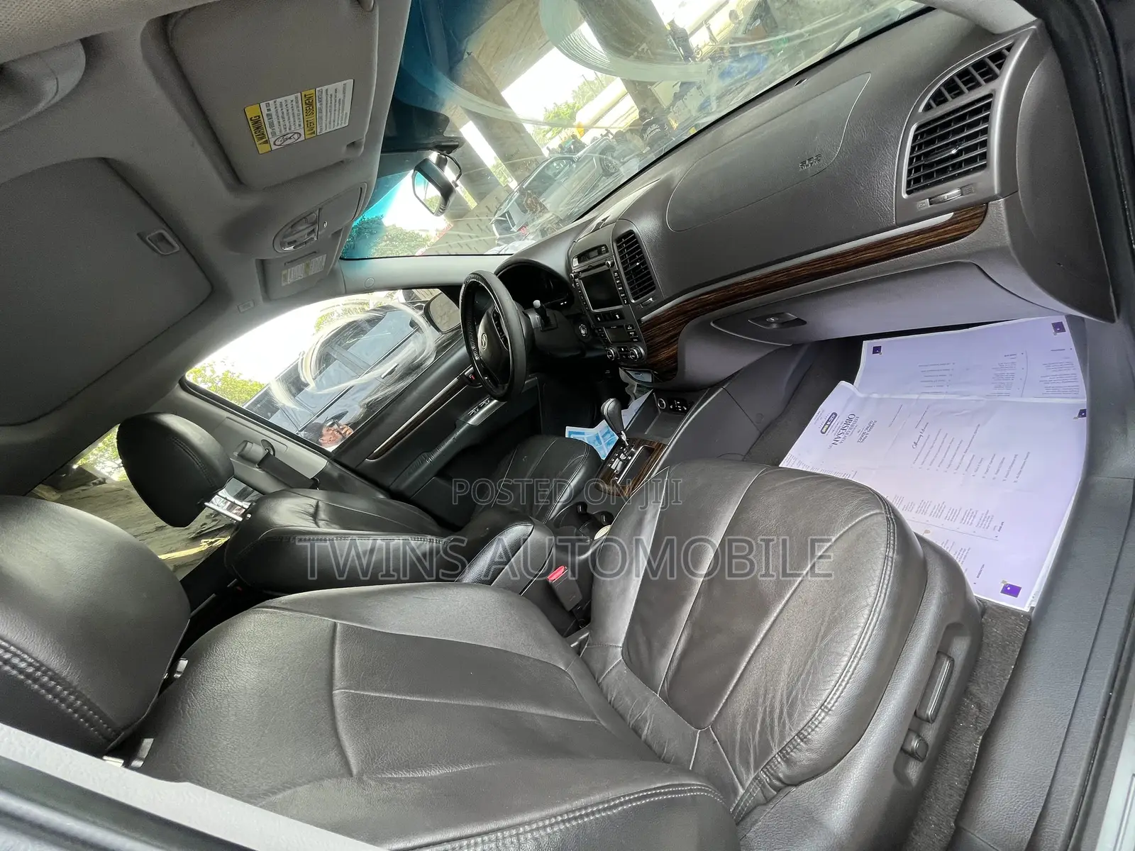 Hyundai Santa Fe Limited 2012 Blue