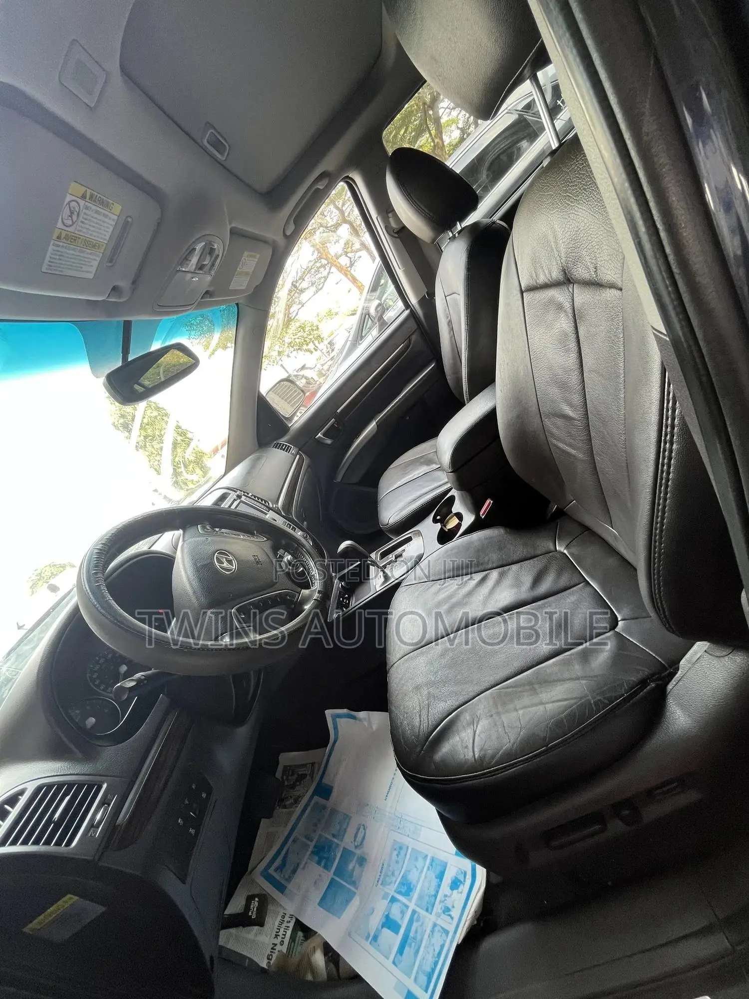 Hyundai Santa Fe Limited 2012 Blue
