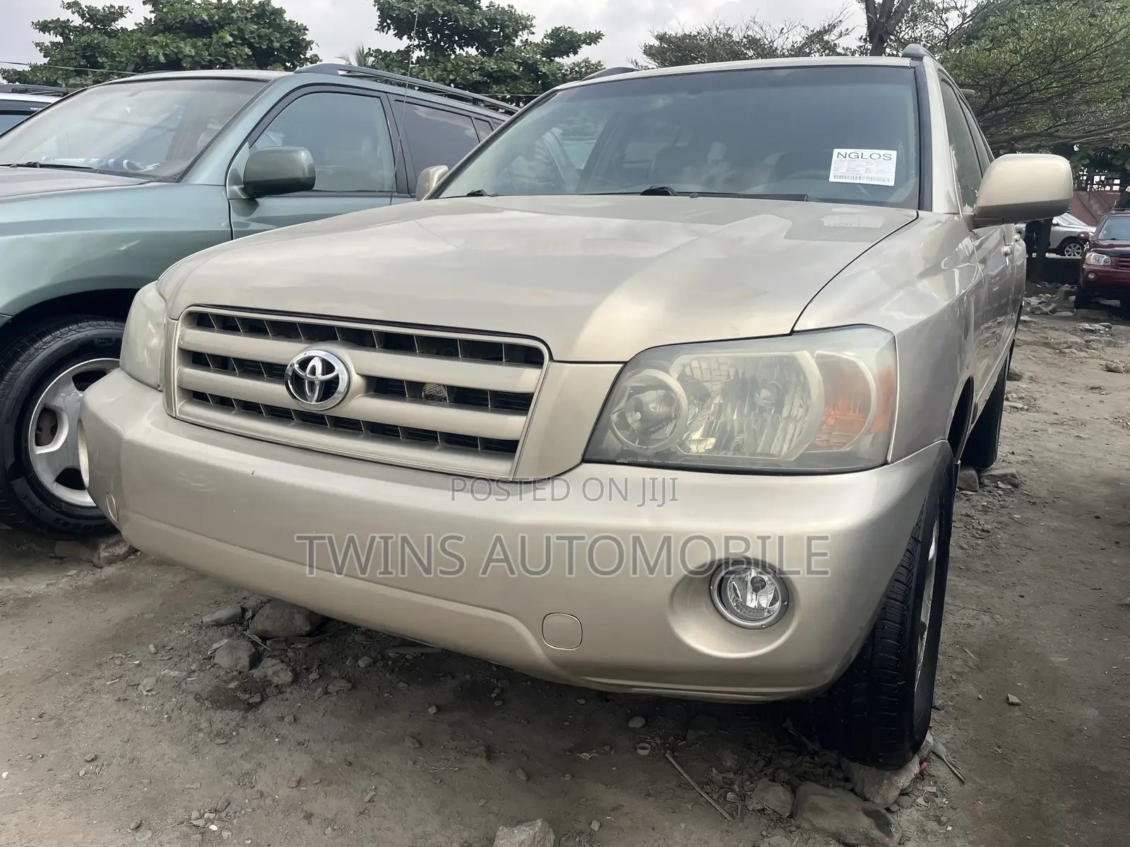 Toyota Highlander V6 2005 Gold