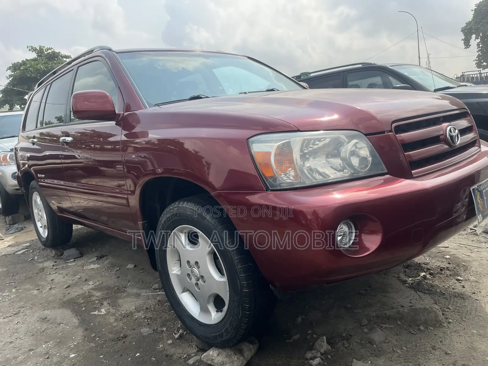 Toyota Highlander Limited V6 2006 Red
