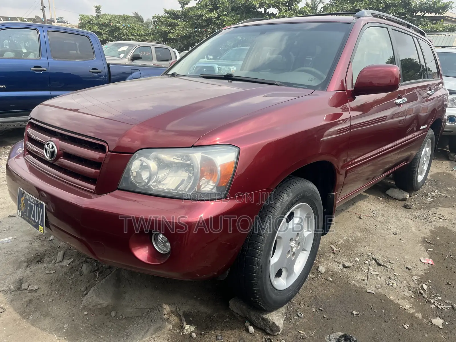 Toyota Highlander Limited V6 2006 Red
