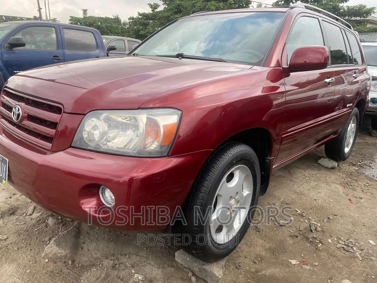 Toyota Highlander Limited V6 4x4 2007 Red