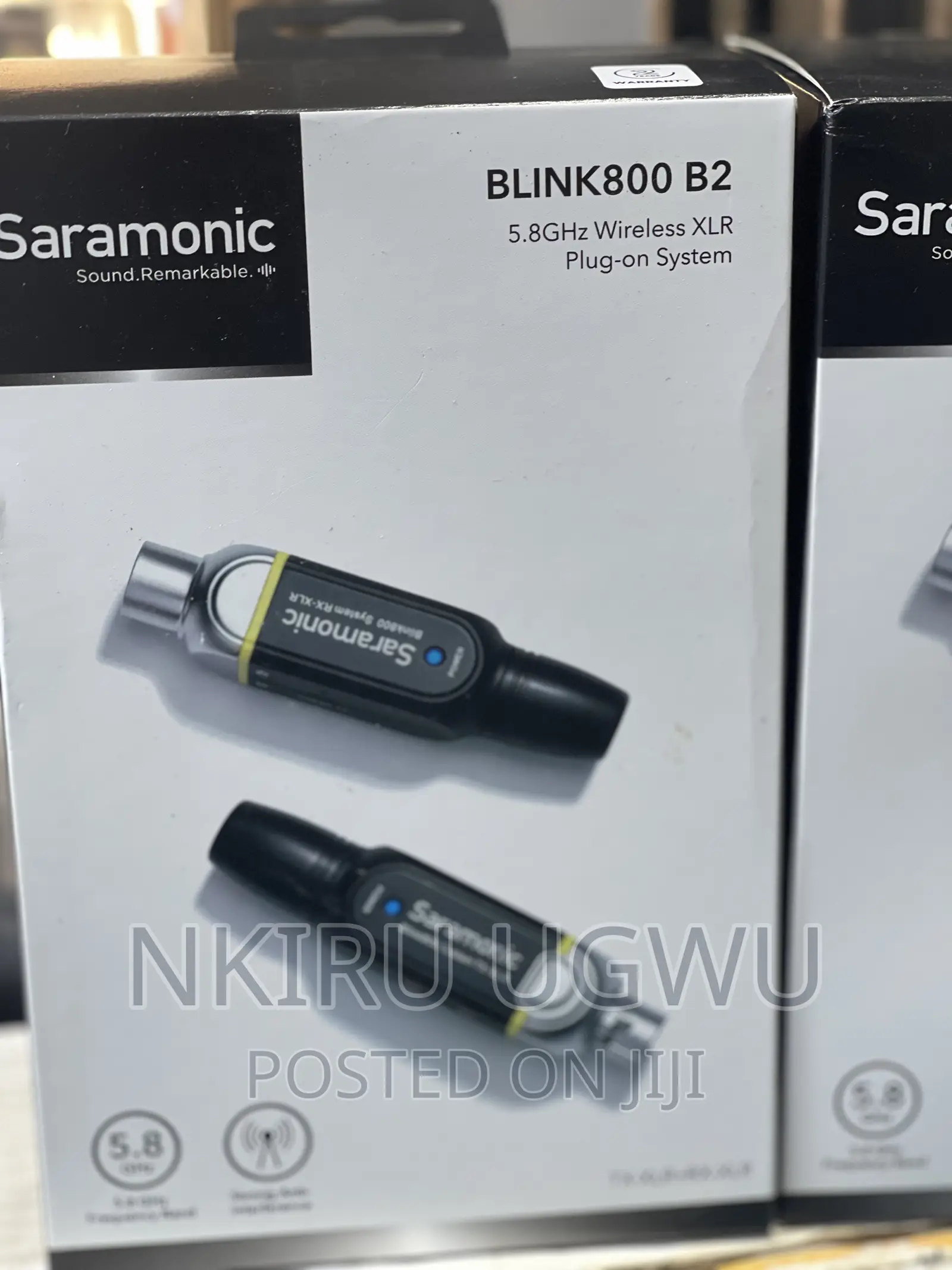 Saramonic Blink 800 B2 Digital Wireless Plug-on Microphone