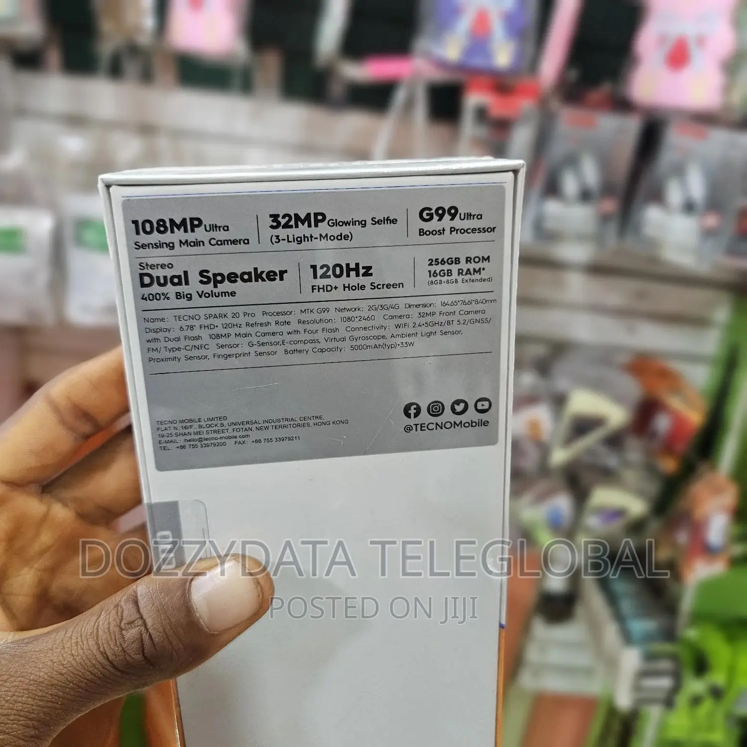 New Tecno Spark 20 256 GB