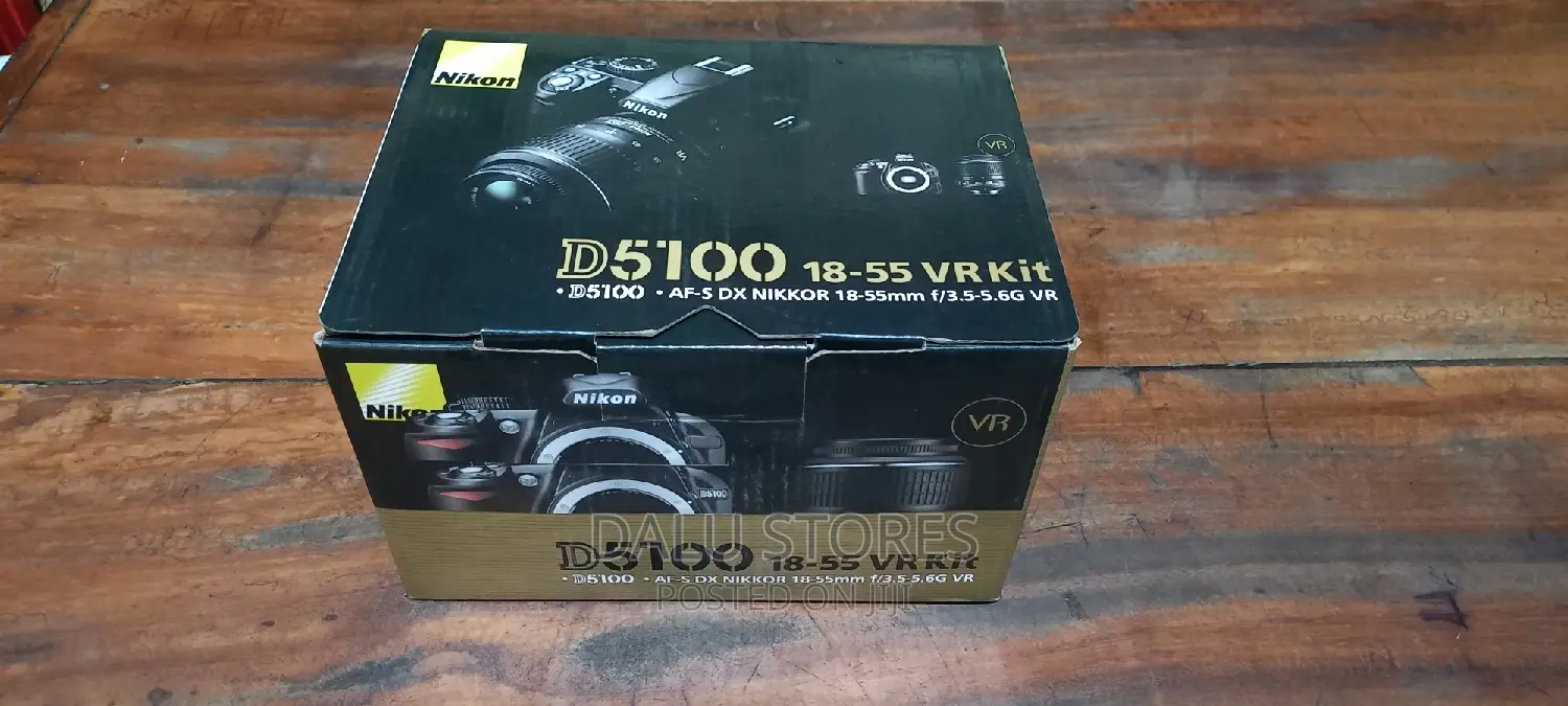 Nikon D5100 DSLR Camera With 18-55mm Lens