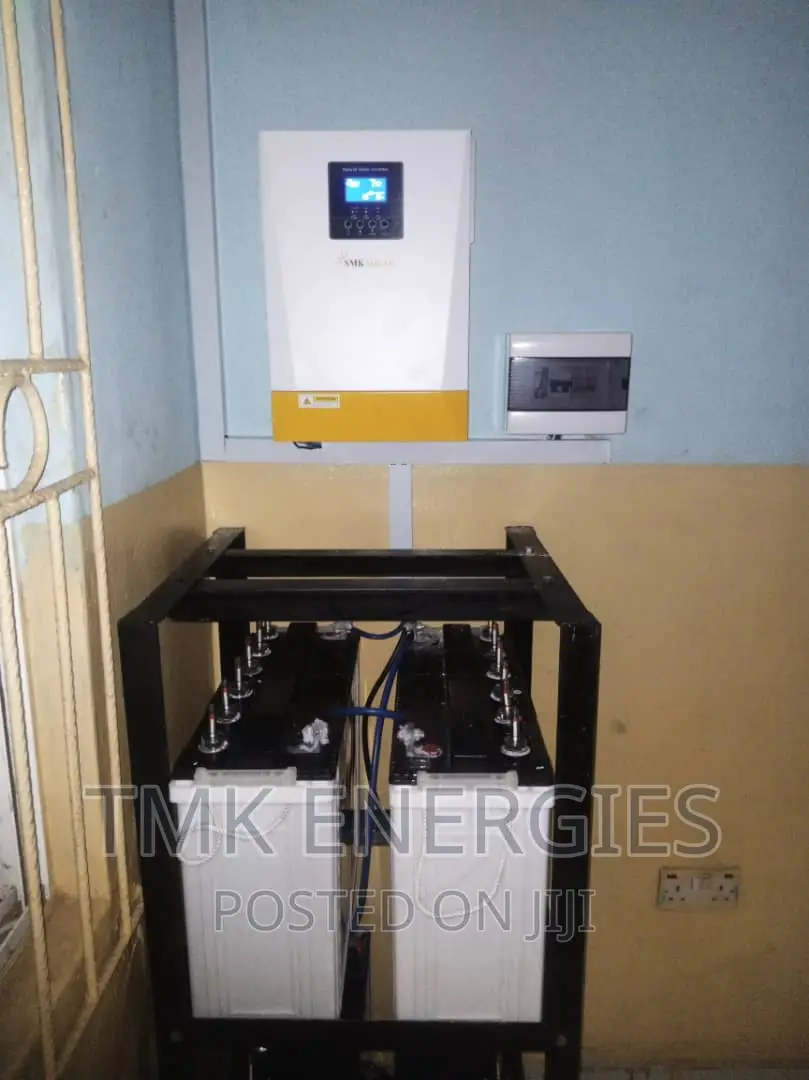 5kva 48V Instalation (4 Panels and 8 Batteries)