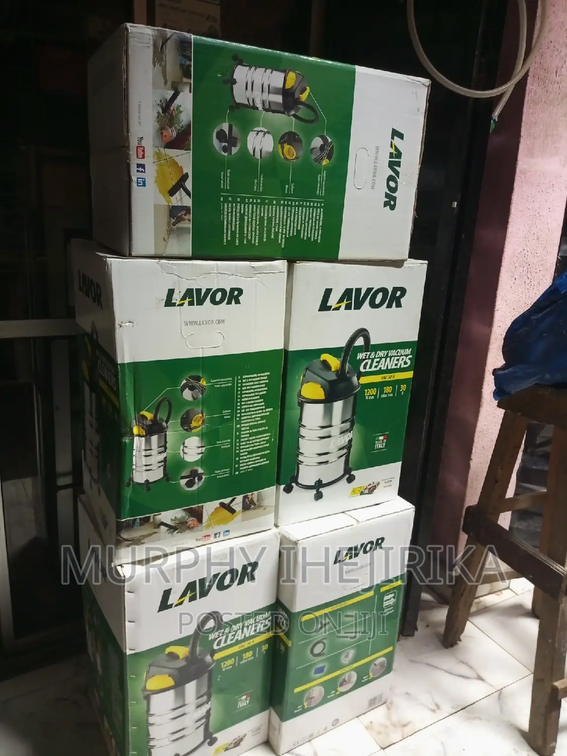 LAVOR Wet and Dry Vacuum Cleaner With Blower 30 Litre