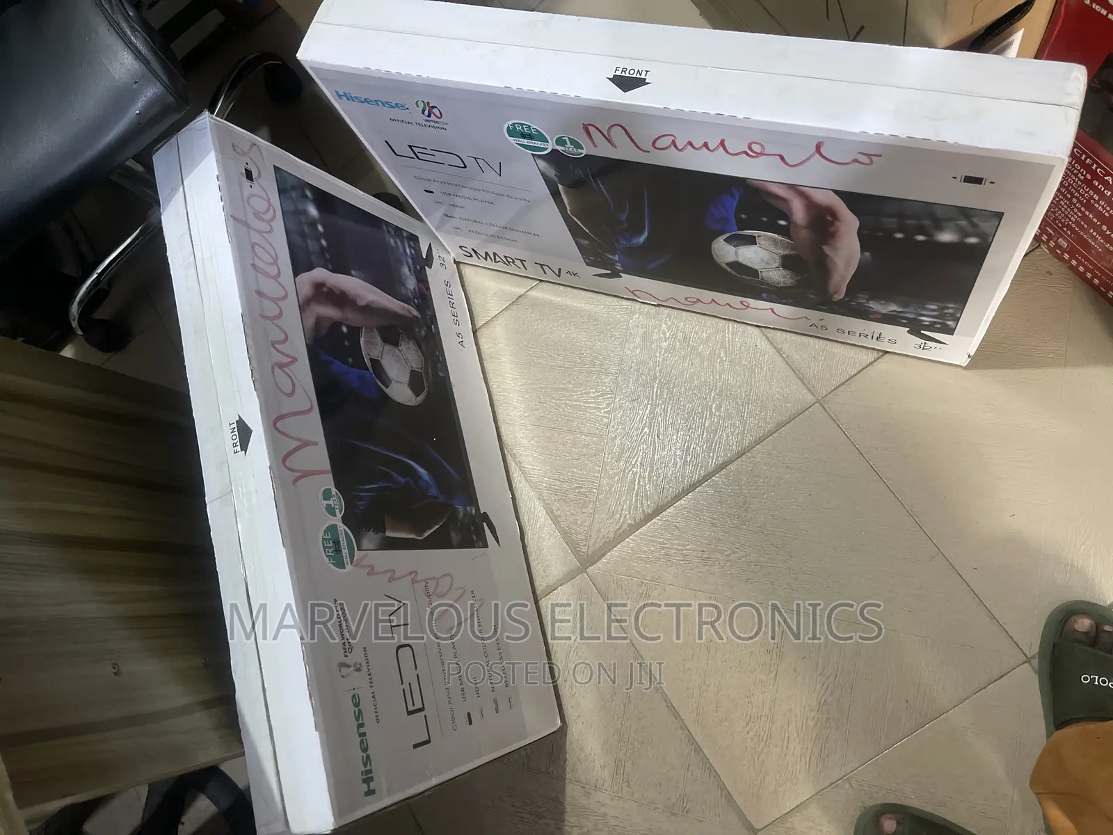 Brand New 32 Hisense Smart and Non Smart Television Warranty