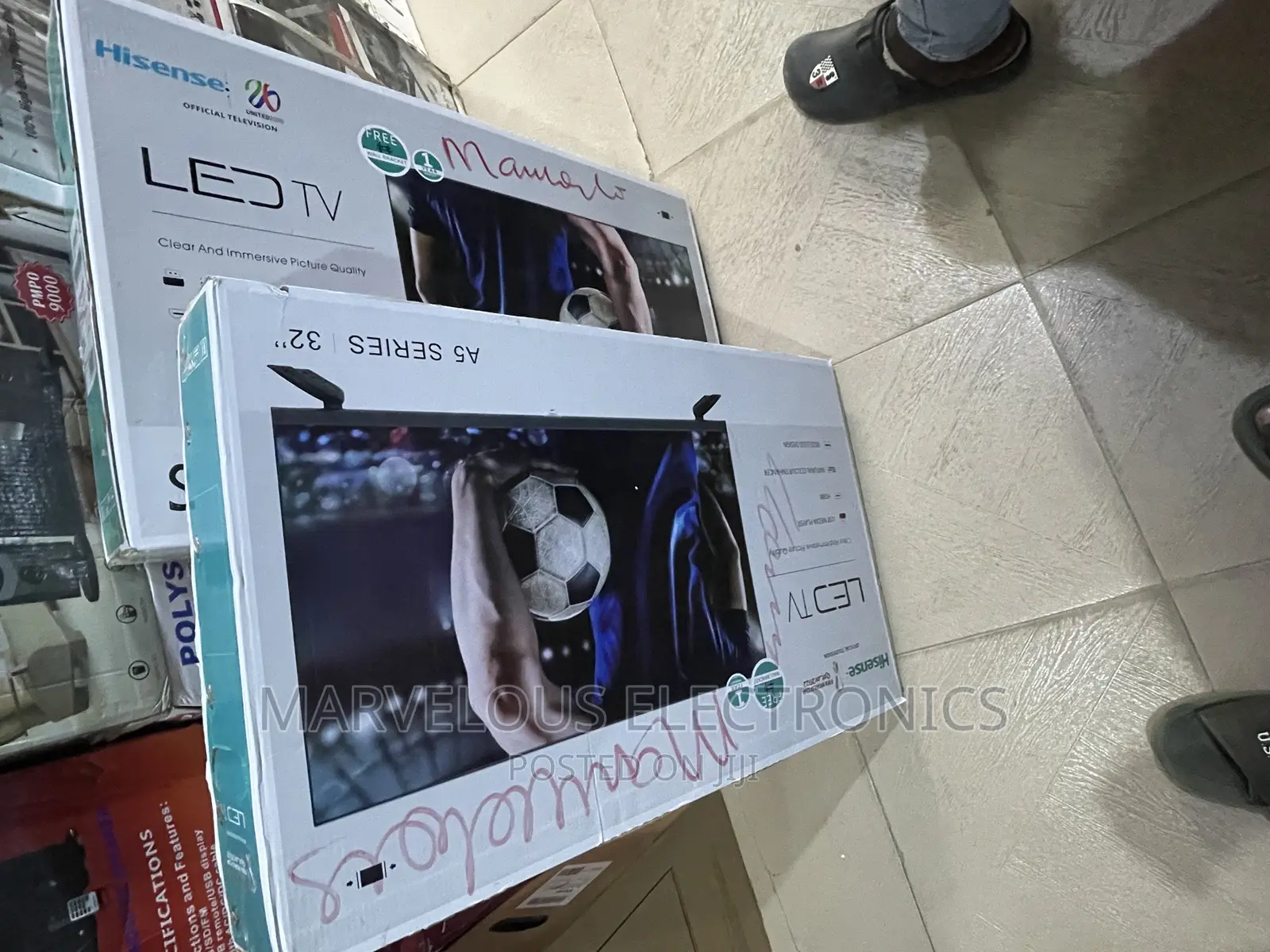 Brand New 32 Hisense Smart and Non Smart Television Warranty