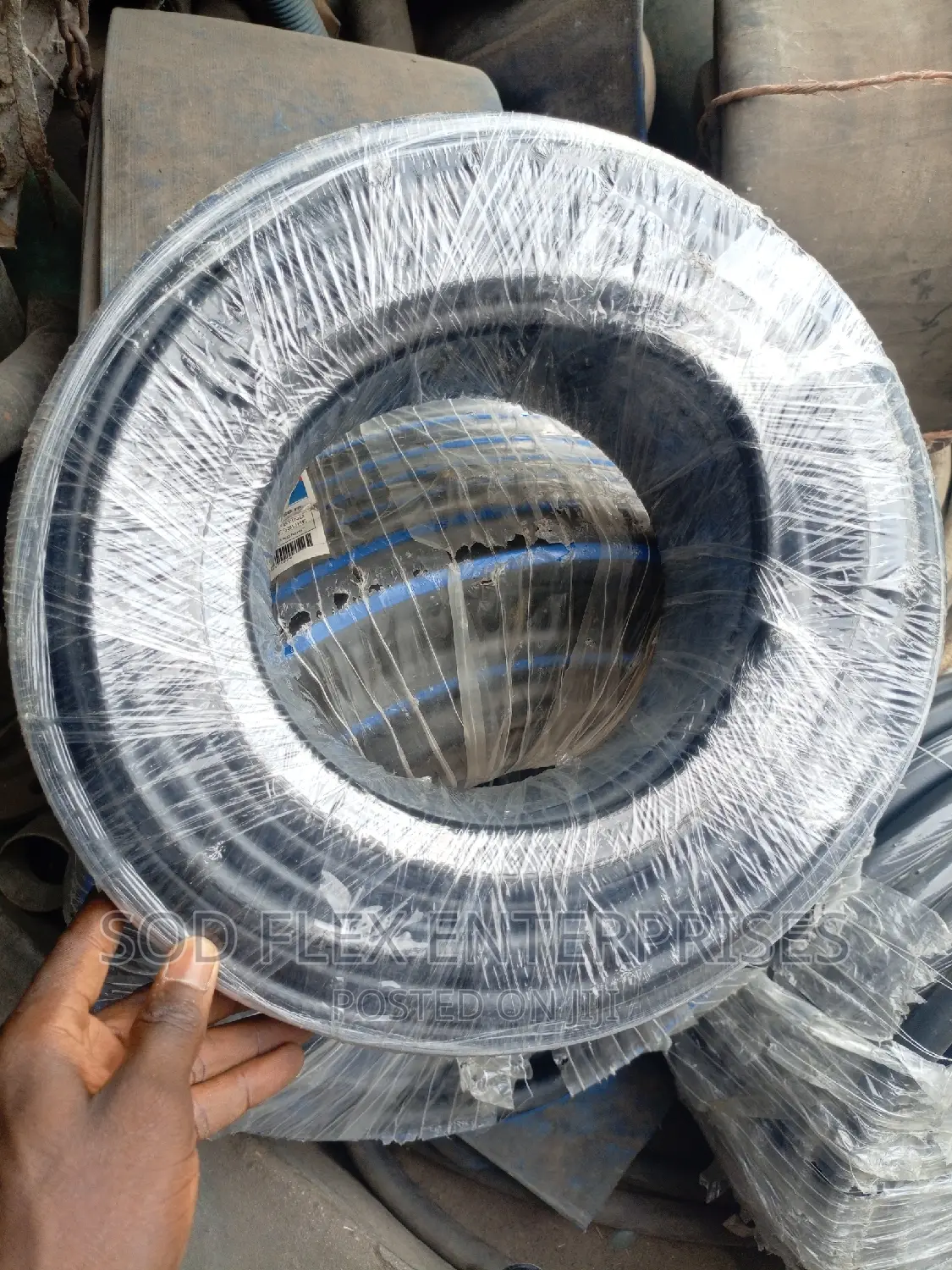 5/6" Black Hose 50 Yards