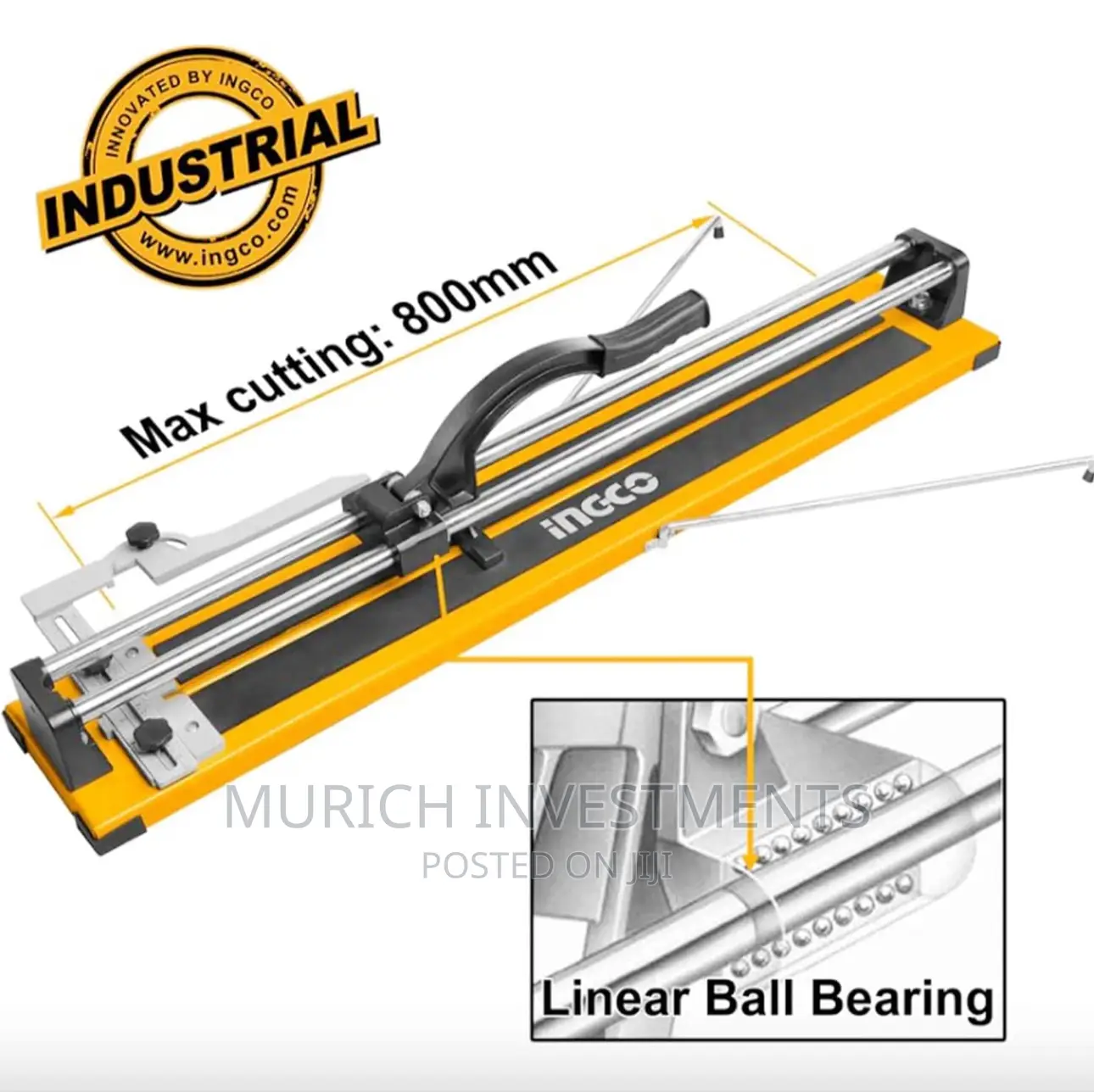 Manual Tile Cutter 32inch 800mm With 2 Blades