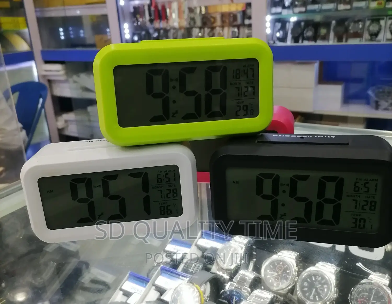 Digital Table Alarm Clock